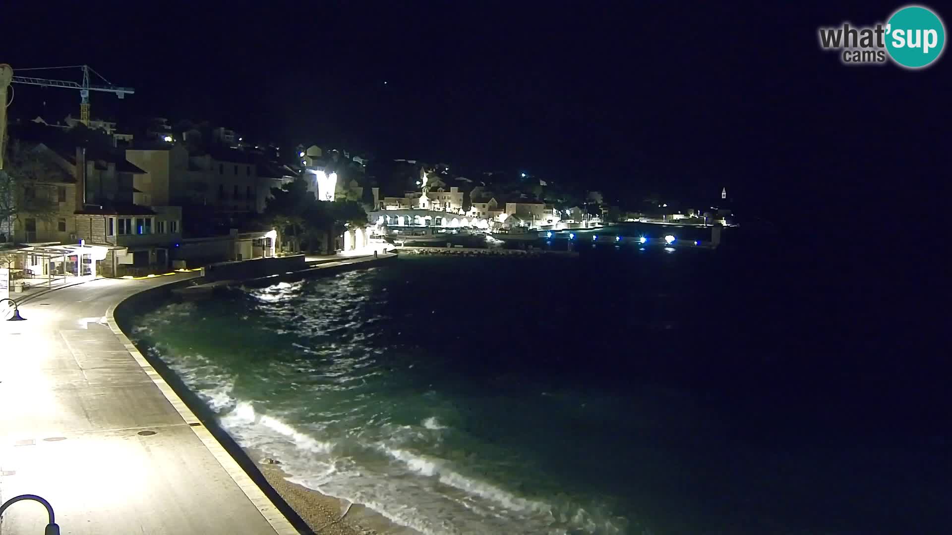 Webcam Bol centre-ville & marina – Vue en direct depuis Bol, île de Brač