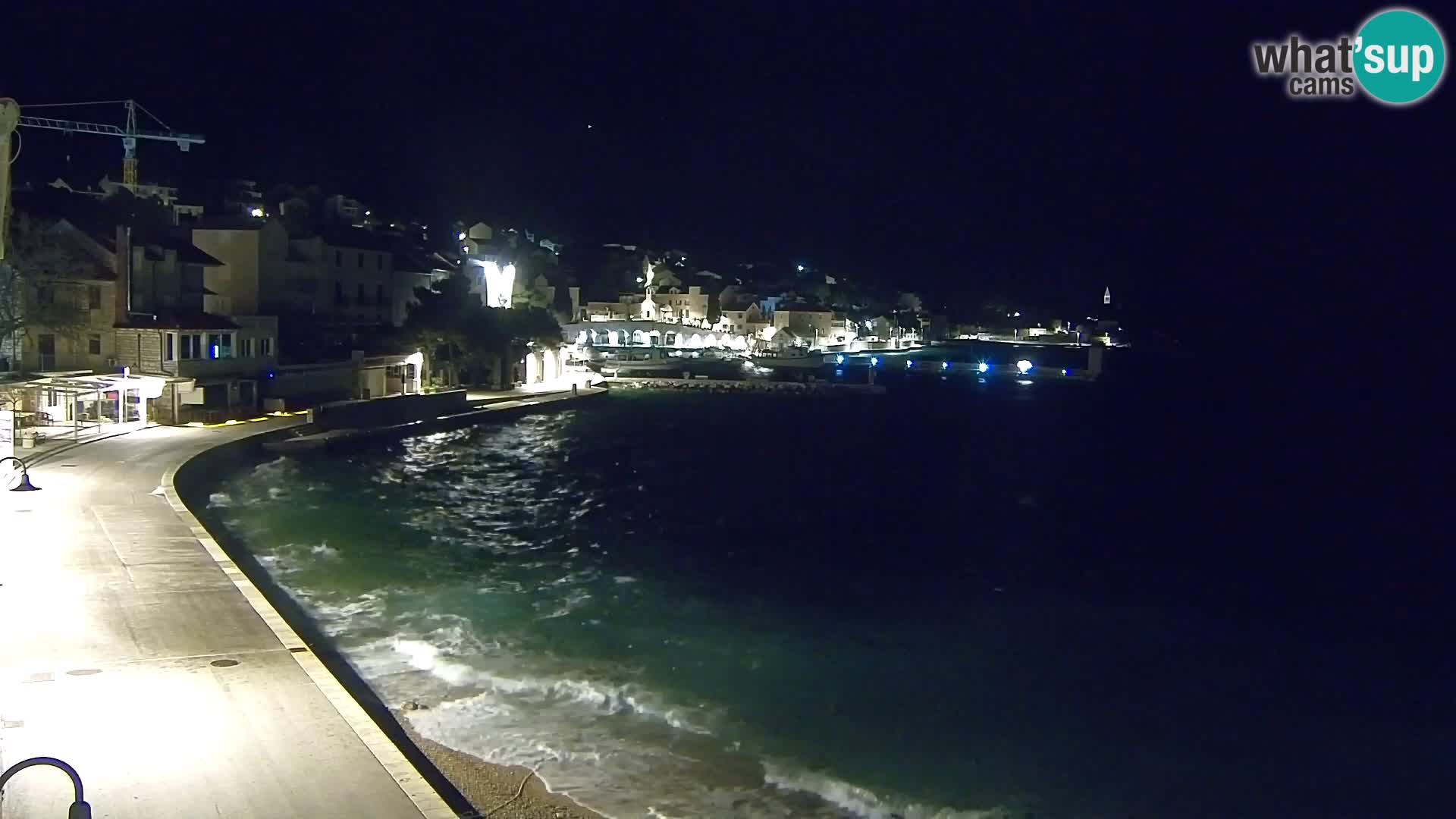 Webcam Bol centre-ville & marina – Vue en direct depuis Bol, île de Brač