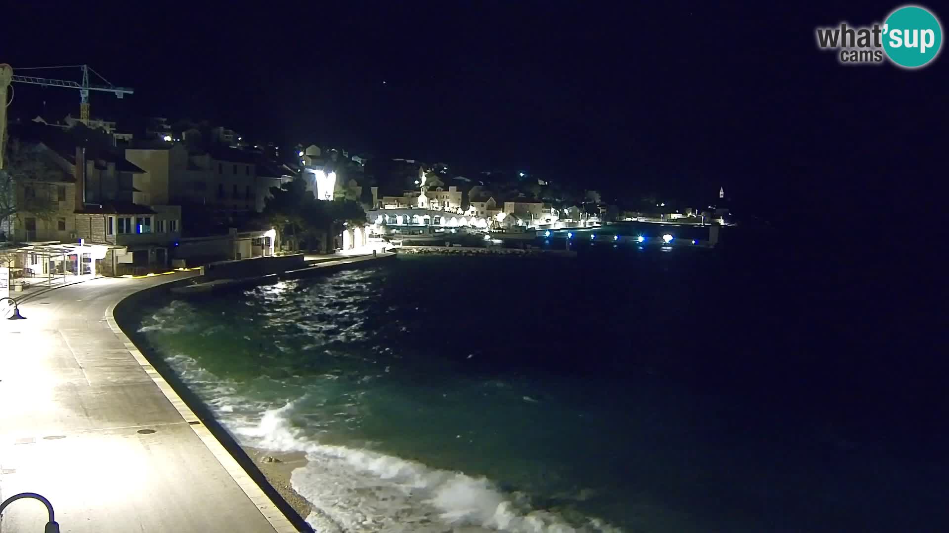 Webcam Bol Hafen & Ortszentrum – Liveblick aus Bol auf der Insel Brač