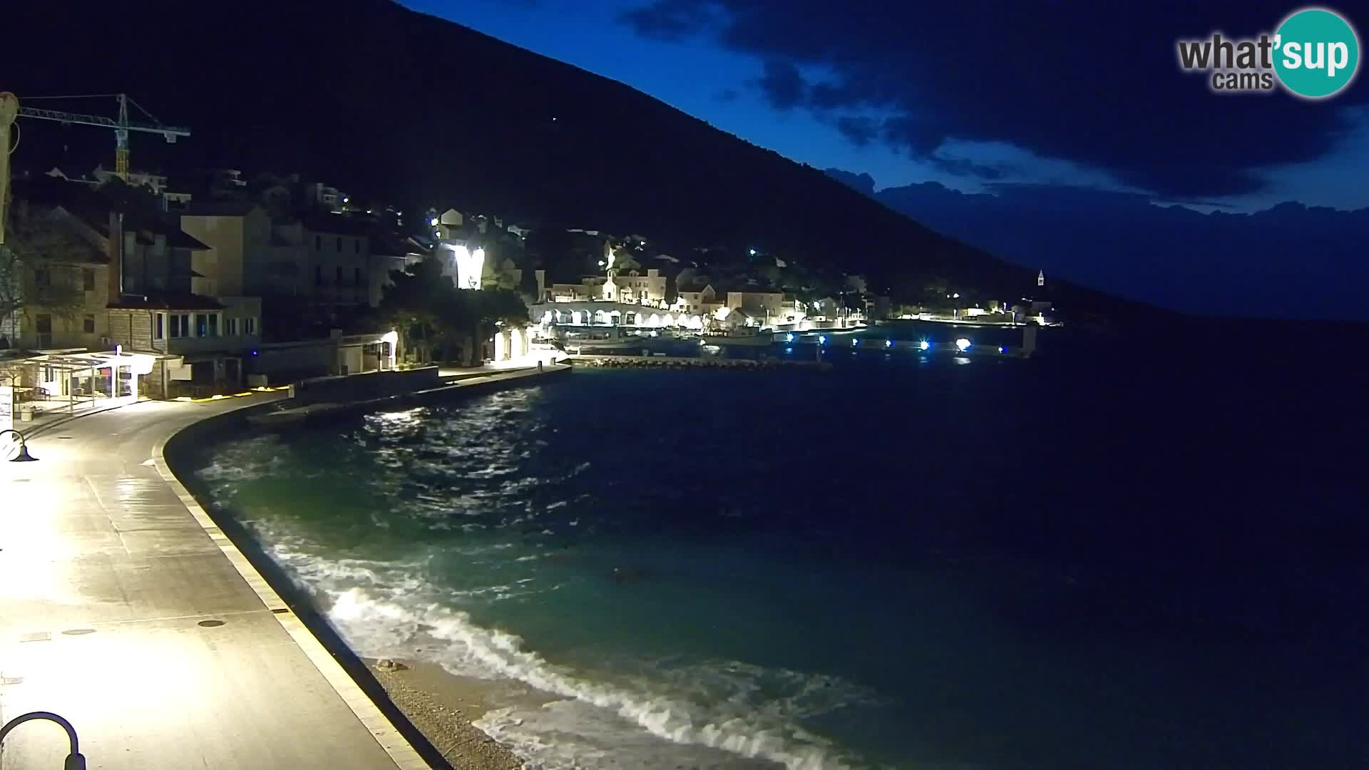 Webcam Bol Hafen & Ortszentrum – Liveblick aus Bol auf der Insel Brač