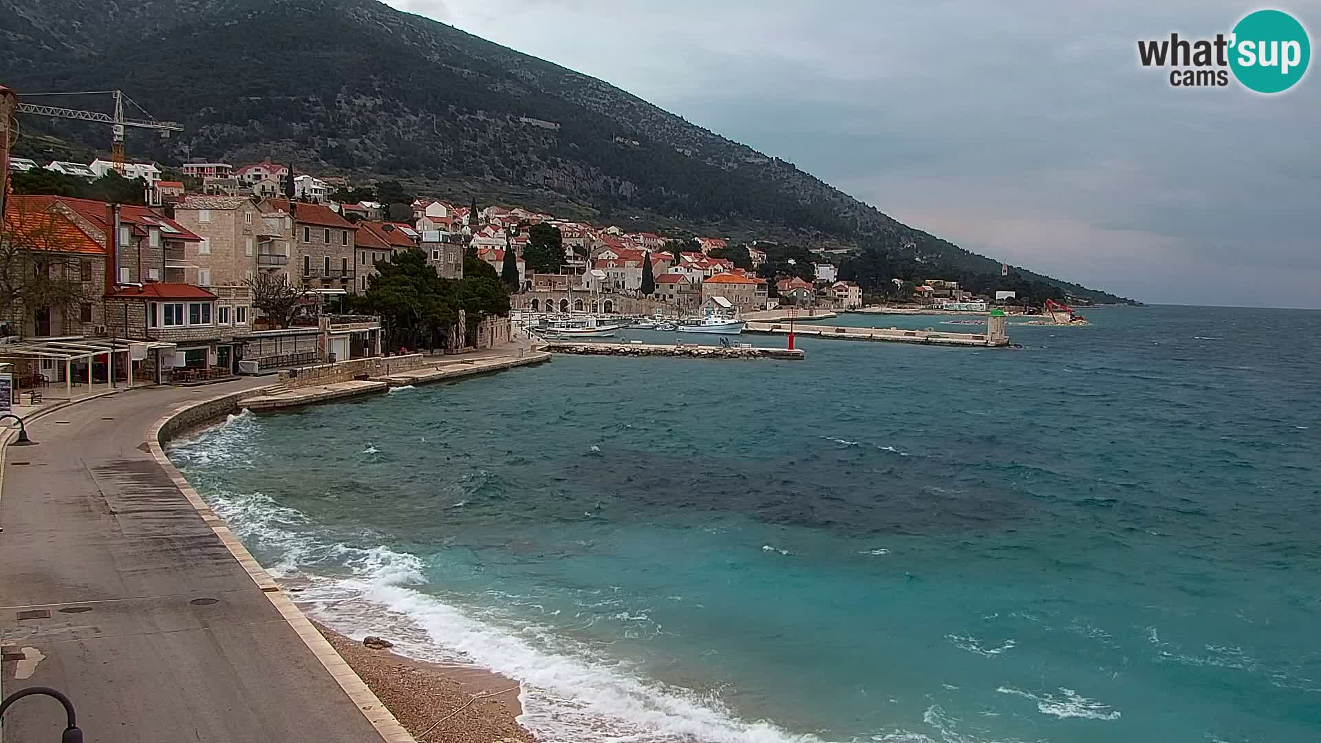 Webcam Bol Town Center & Marina – Live View from Bol, Brač