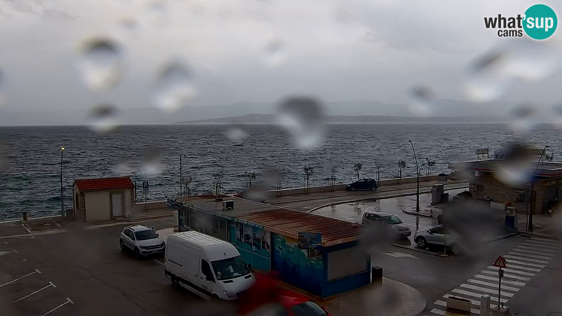 Webcam Bol Centro e Marina – Vista live dal porto di Bol