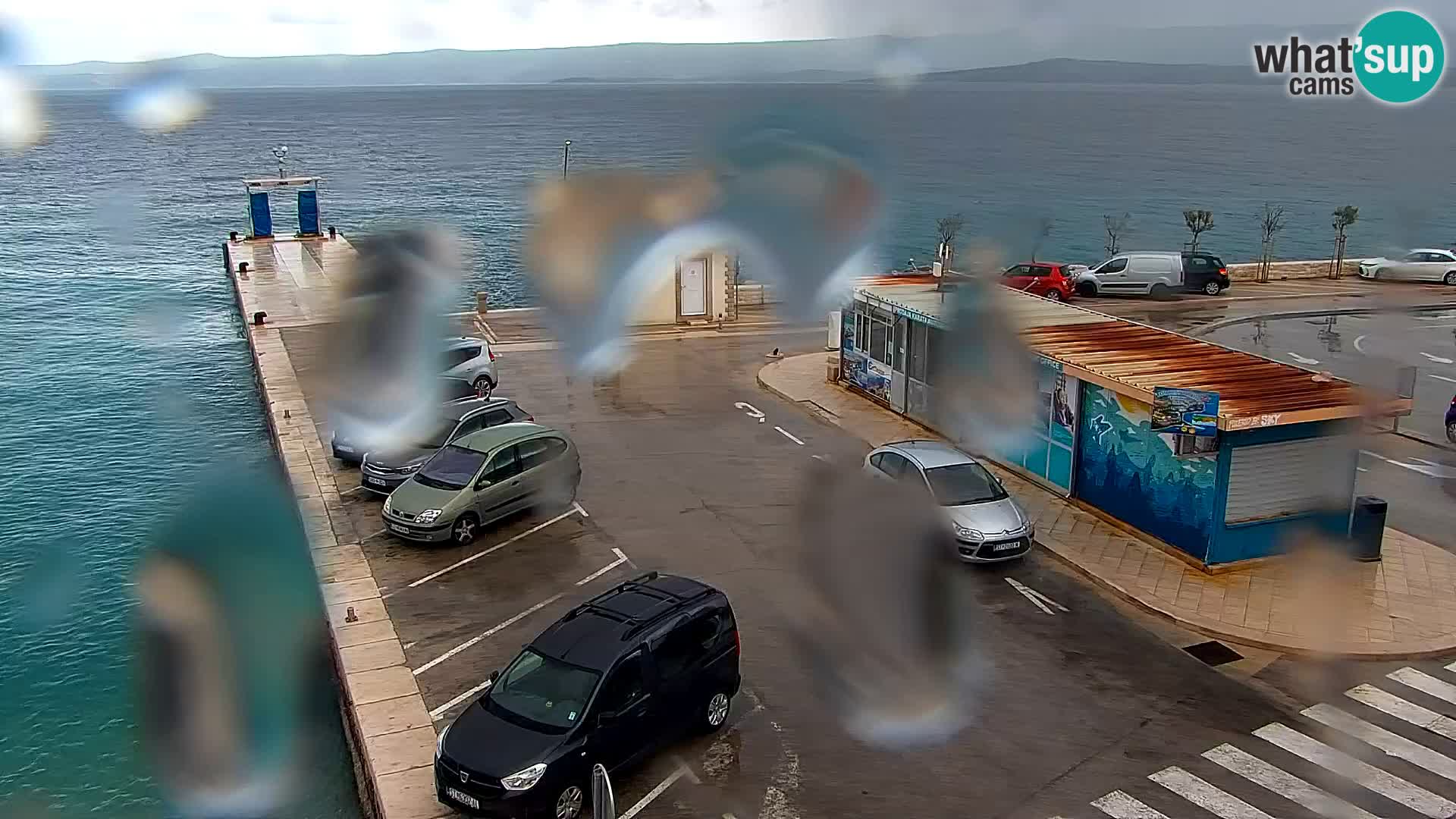 Webcam Bol centre-ville & marina – Vue en direct depuis Bol, île de Brač