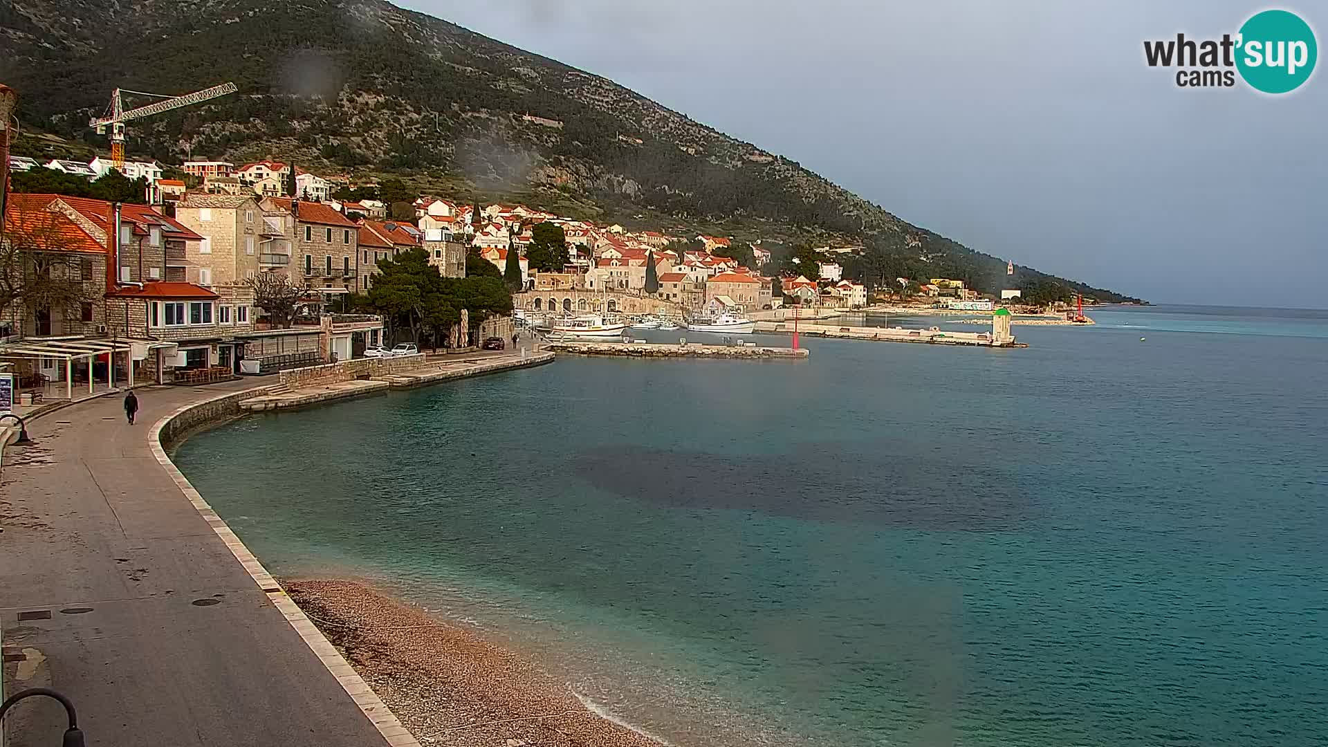 Webcam Bol Town Center & Marina – Live View from Bol, Brač