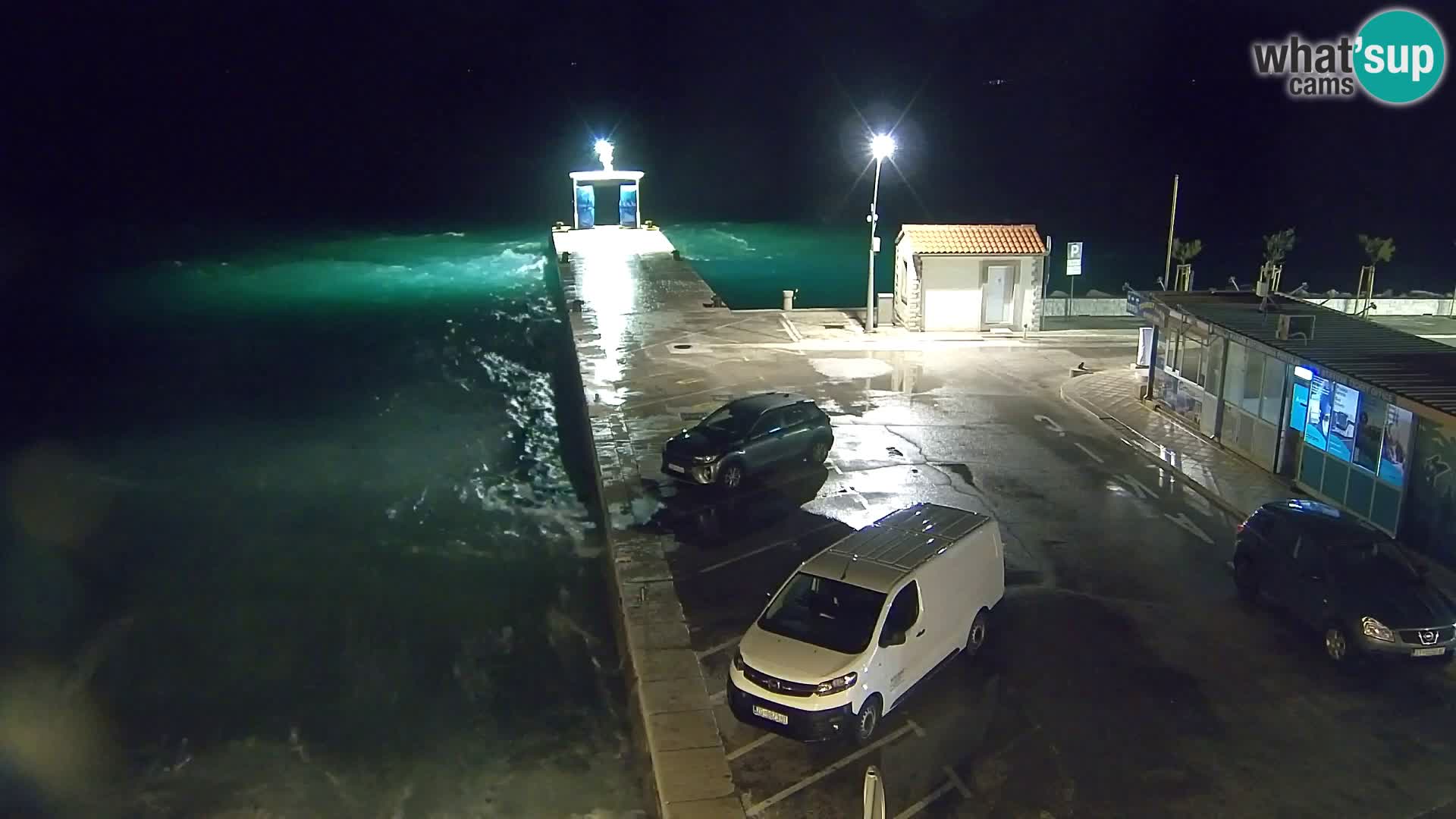 Webcam Bol Hafen & Ortszentrum – Liveblick aus Bol auf der Insel Brač