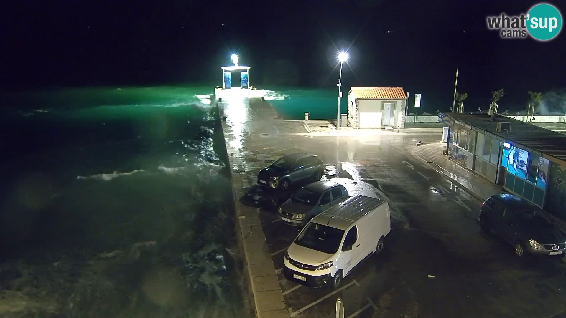 Webcam Bol centre-ville & marina – Vue en direct depuis Bol, île de Brač