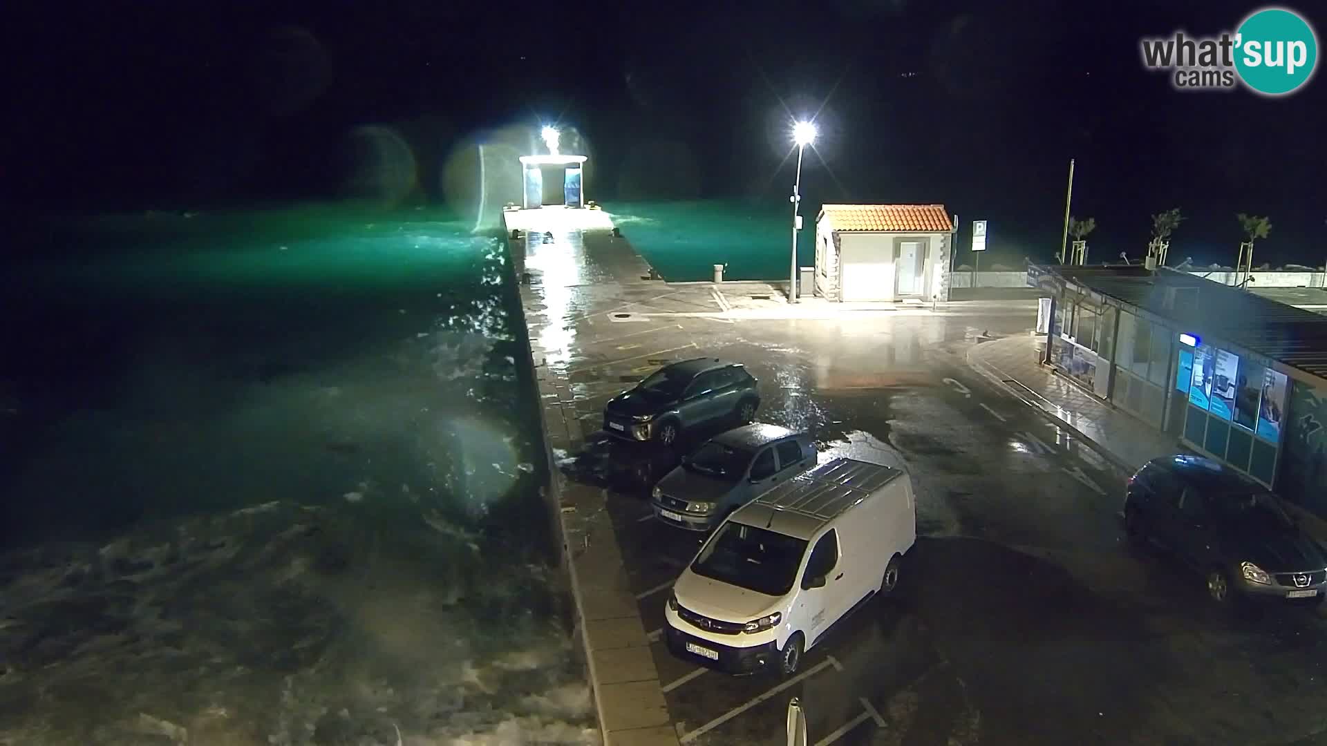 Webcam Bol Centro e Marina – Vista live dal porto di Bol