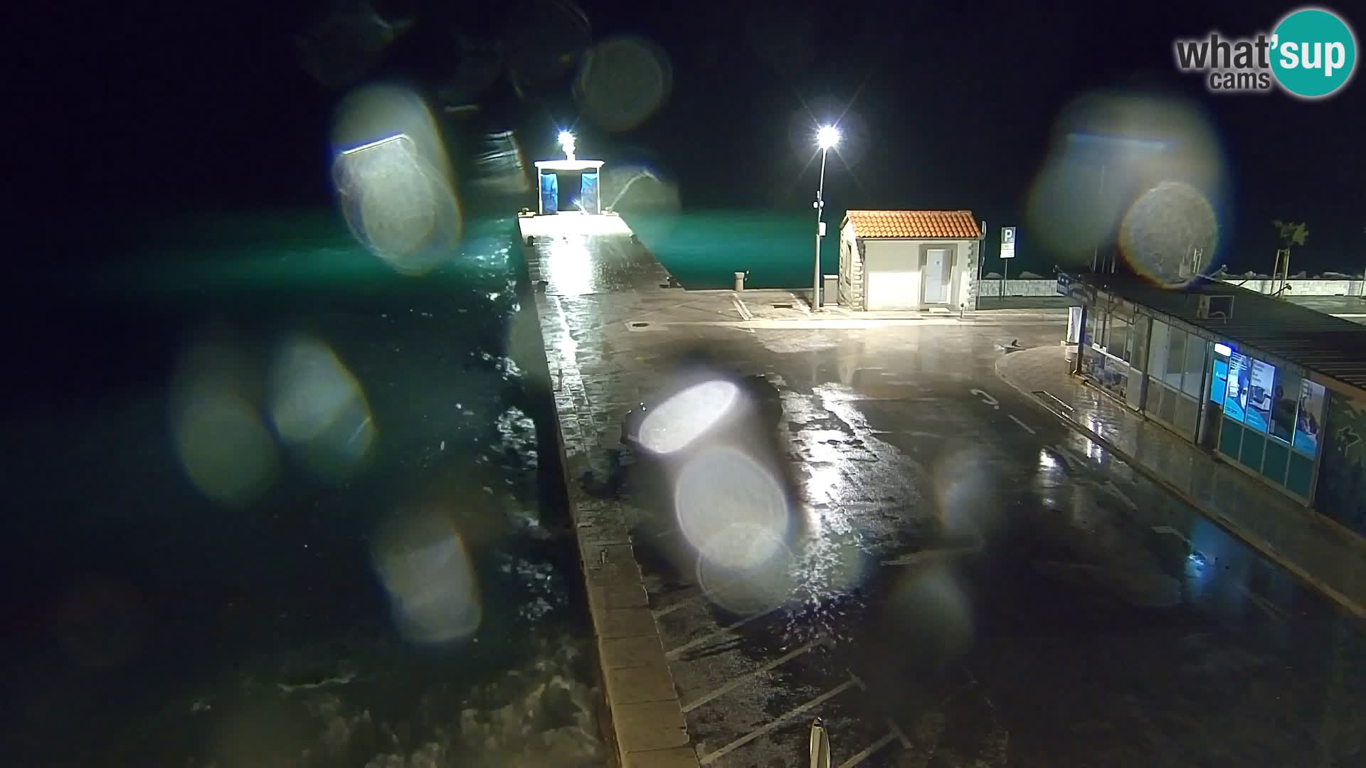 Webcam Bol Centre-Ville & Marina – Vue en direct depuis Bol, île de Brač