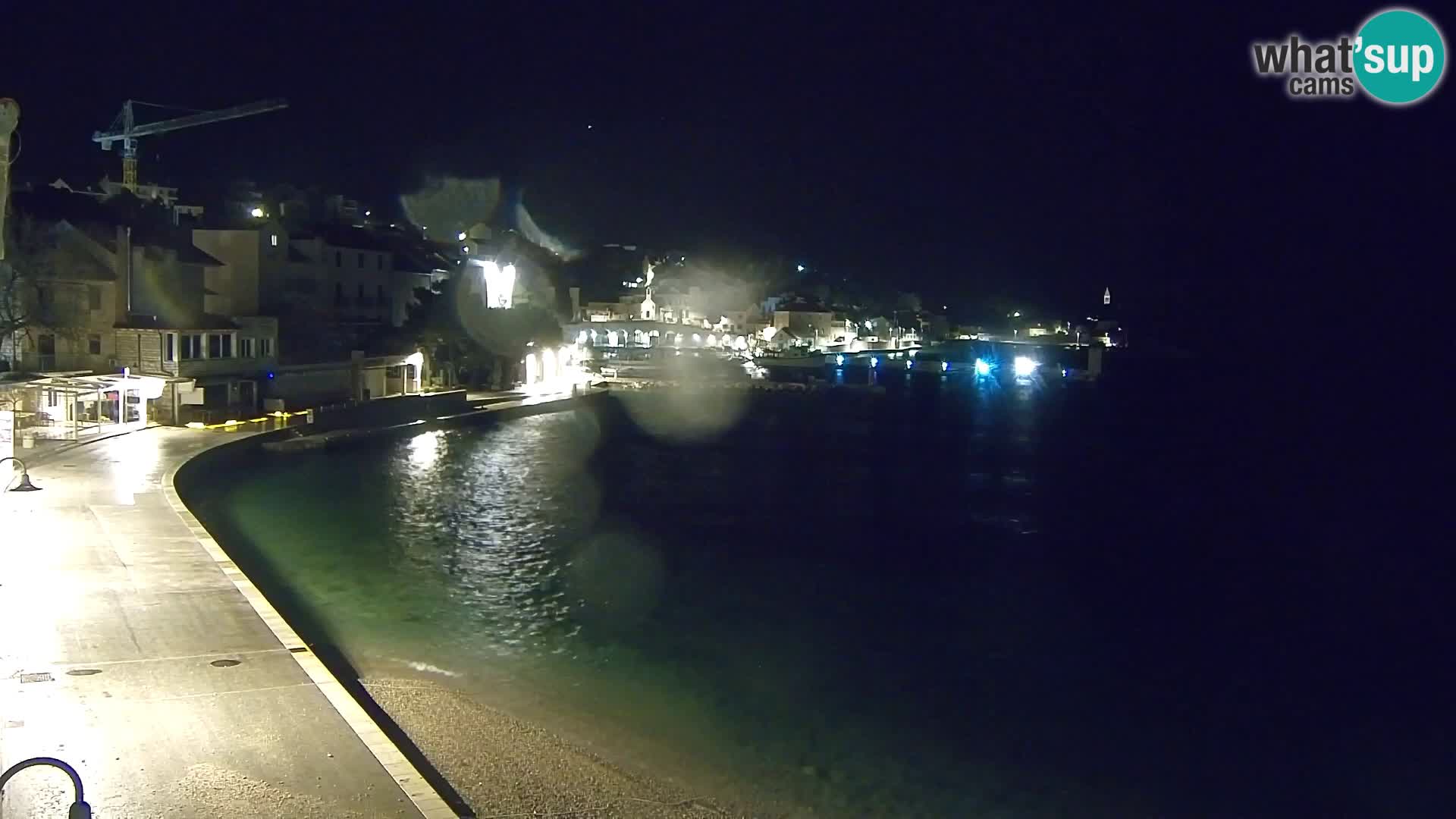 Webcam Bol Hafen & Ortszentrum – Liveblick aus Bol auf der Insel Brač