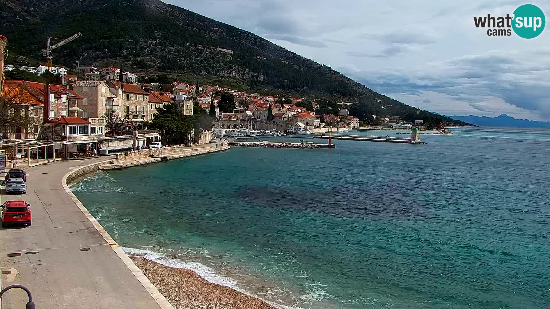 Webcam Bol Town Center & Marina – Live View from Bol, Brač