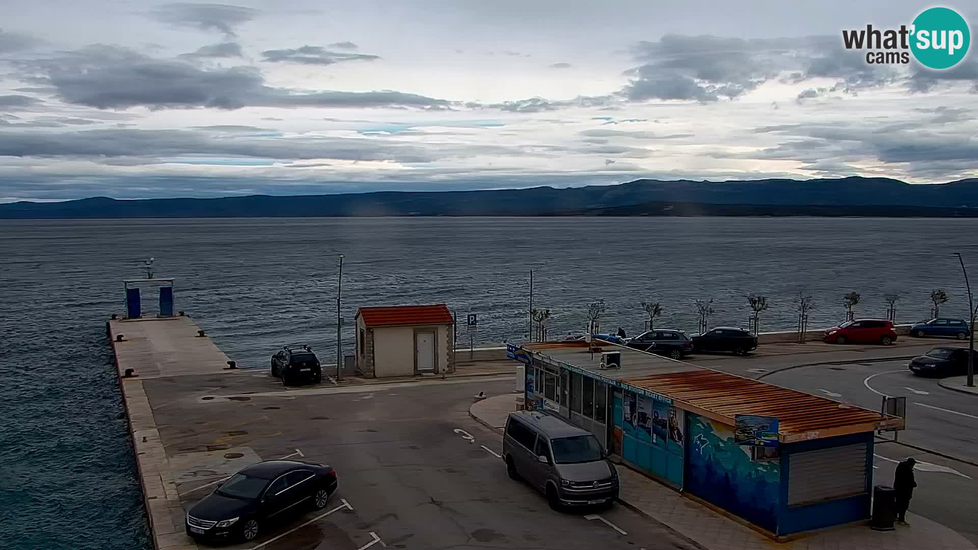 Webcam Bol Centre-Ville & Marina – Vue en direct depuis Bol, île de Brač