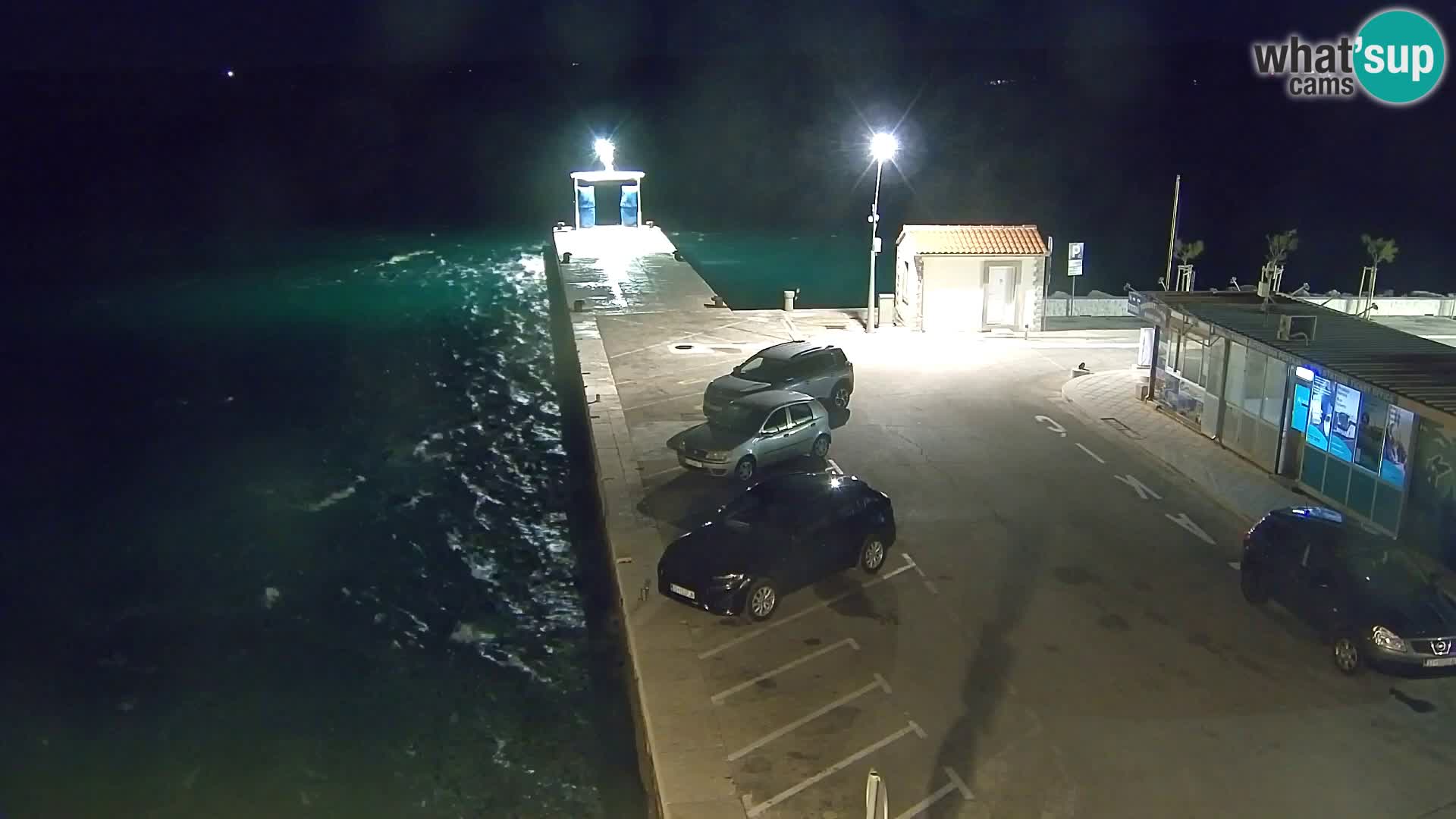 Webcam Bol Centre-Ville & Marina – Vue en direct depuis Bol, île de Brač