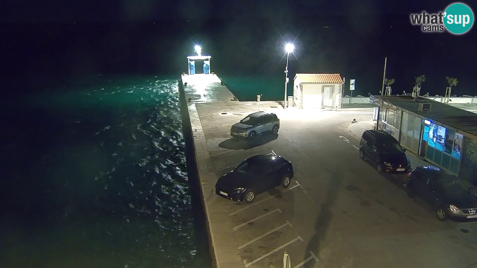 Webcam Bol centre-ville & marina – Vue en direct depuis Bol, île de Brač