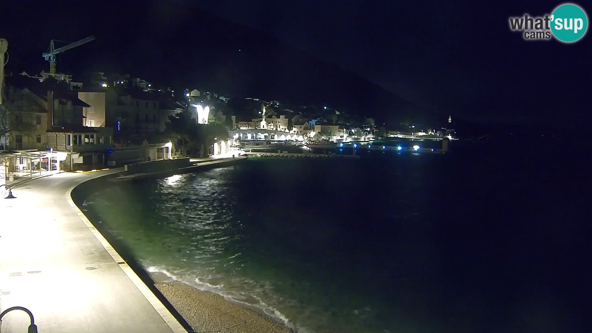 Webcam Bol Hafen & Ortszentrum – Liveblick aus Bol auf der Insel Brač