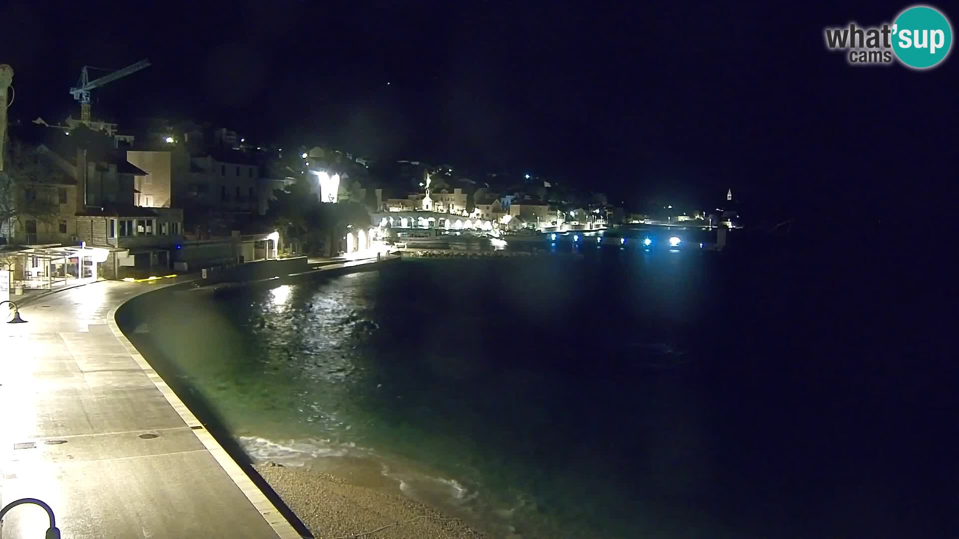 Webcam Bol Hafen & Ortszentrum – Liveblick aus Bol auf der Insel Brač