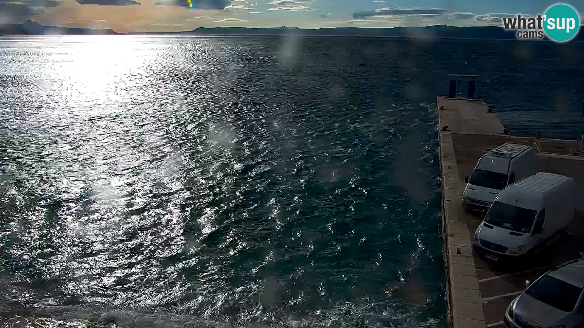 Webcam Bol centre-ville & marina – Vue en direct depuis Bol, île de Brač