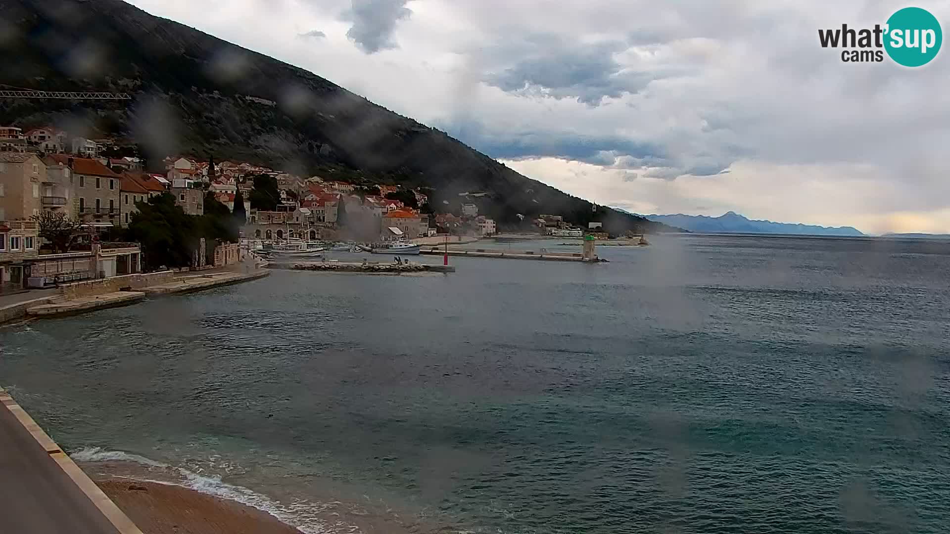 Webcam Bol Centre-Ville & Marina – Vue en direct depuis Bol, île de Brač