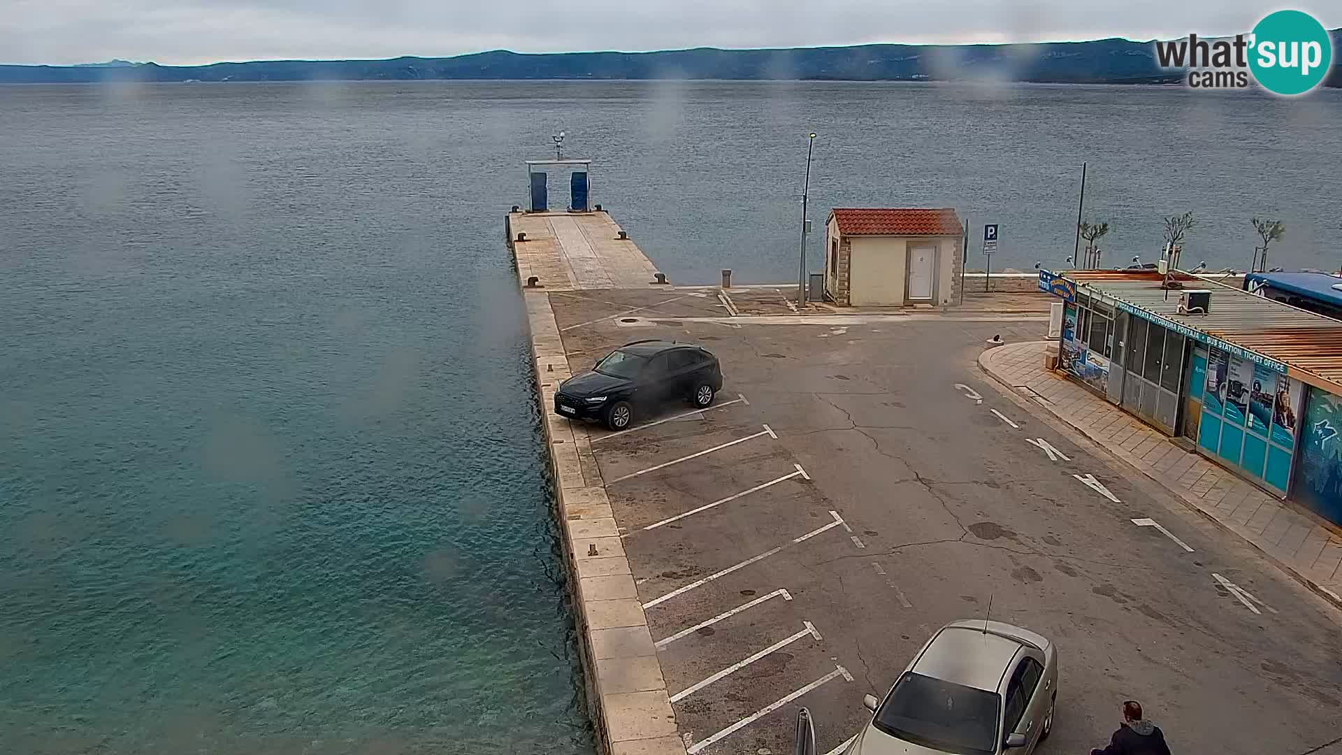 Webcam Bol Hafen & Ortszentrum – Liveblick aus Bol auf der Insel Brač
