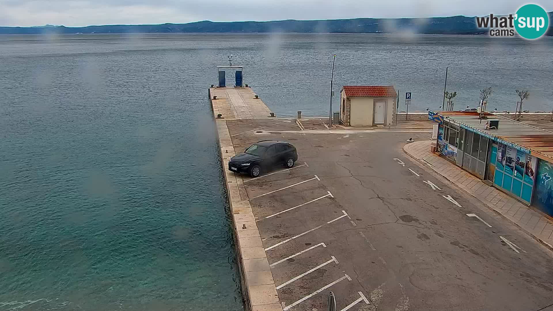 Webcam Bol Centre-Ville & Marina – Vue en direct depuis Bol, île de Brač