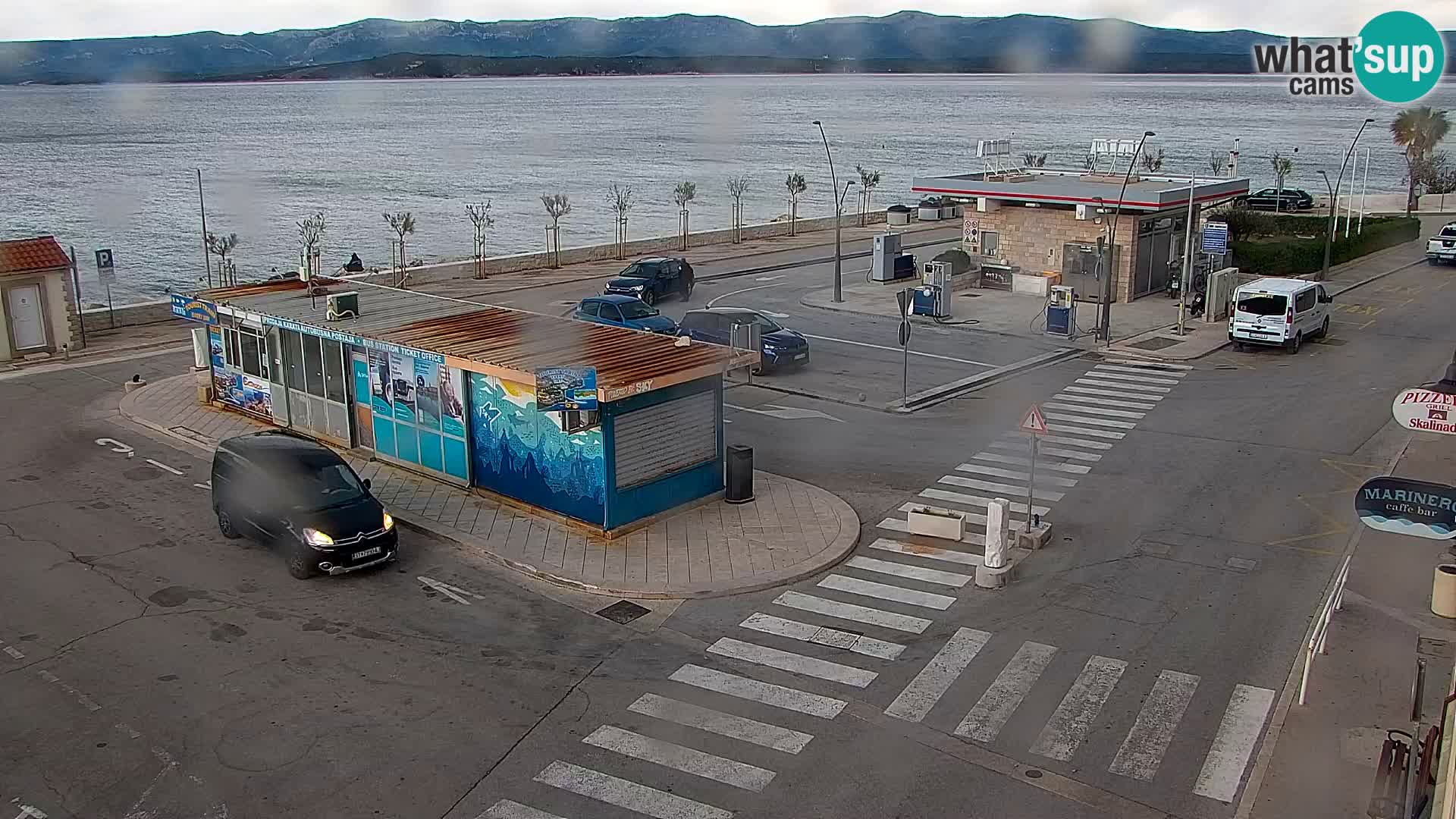 Webcam Bol centre-ville & marina – Vue en direct depuis Bol, île de Brač