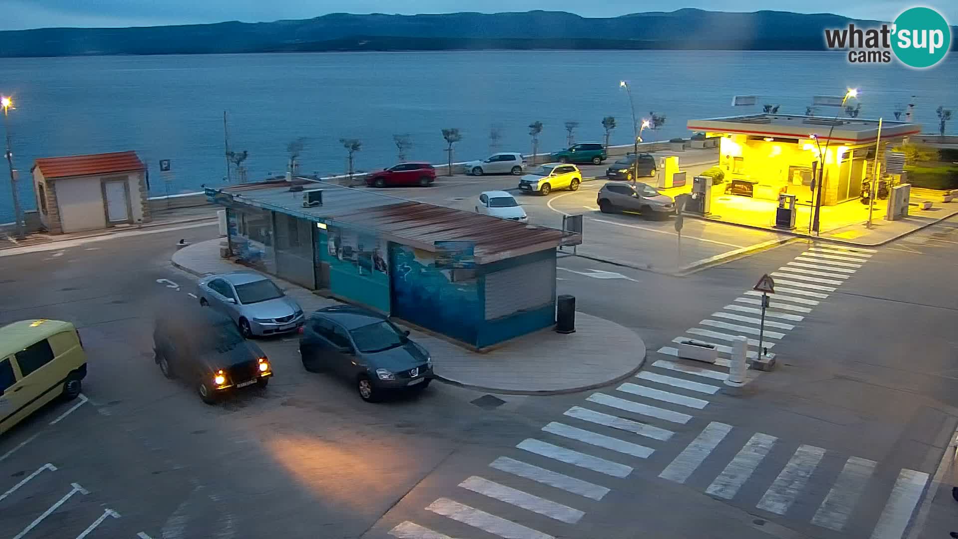 Webcam Bol Centre-Ville & Marina – Vue en direct depuis Bol, île de Brač