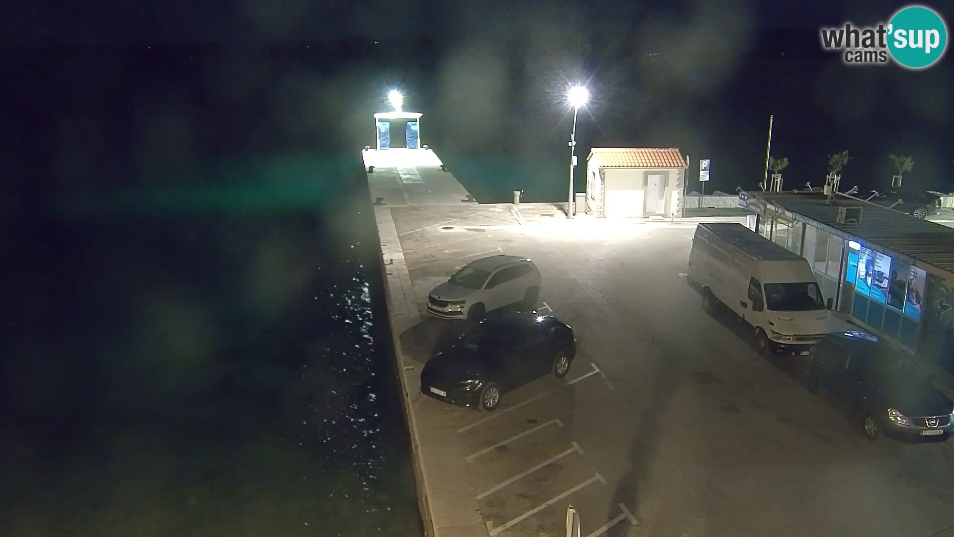 Webcam Bol Centro e Marina – Vista live dal porto di Bol