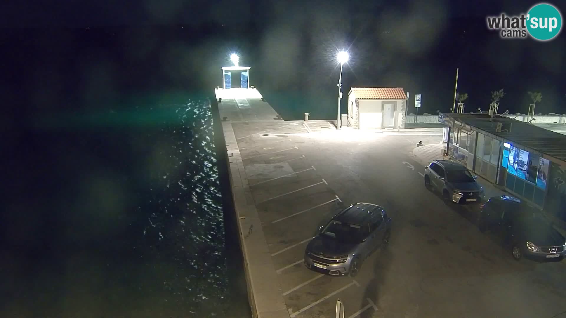 Webcam Bol Centro e Marina – Vista live dal porto di Bol