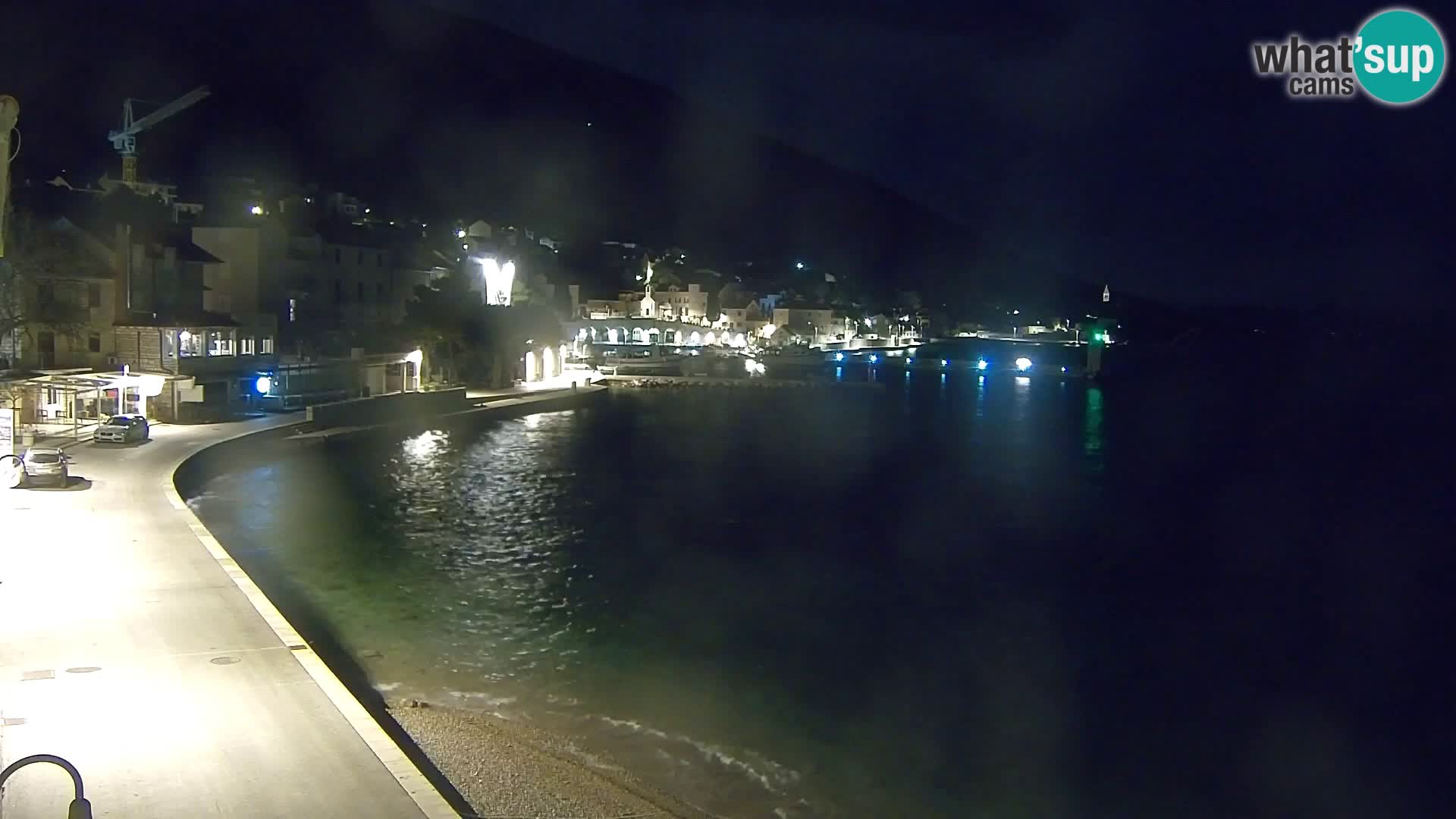 Webcam Bol centre-ville & marina – Vue en direct depuis Bol, île de Brač