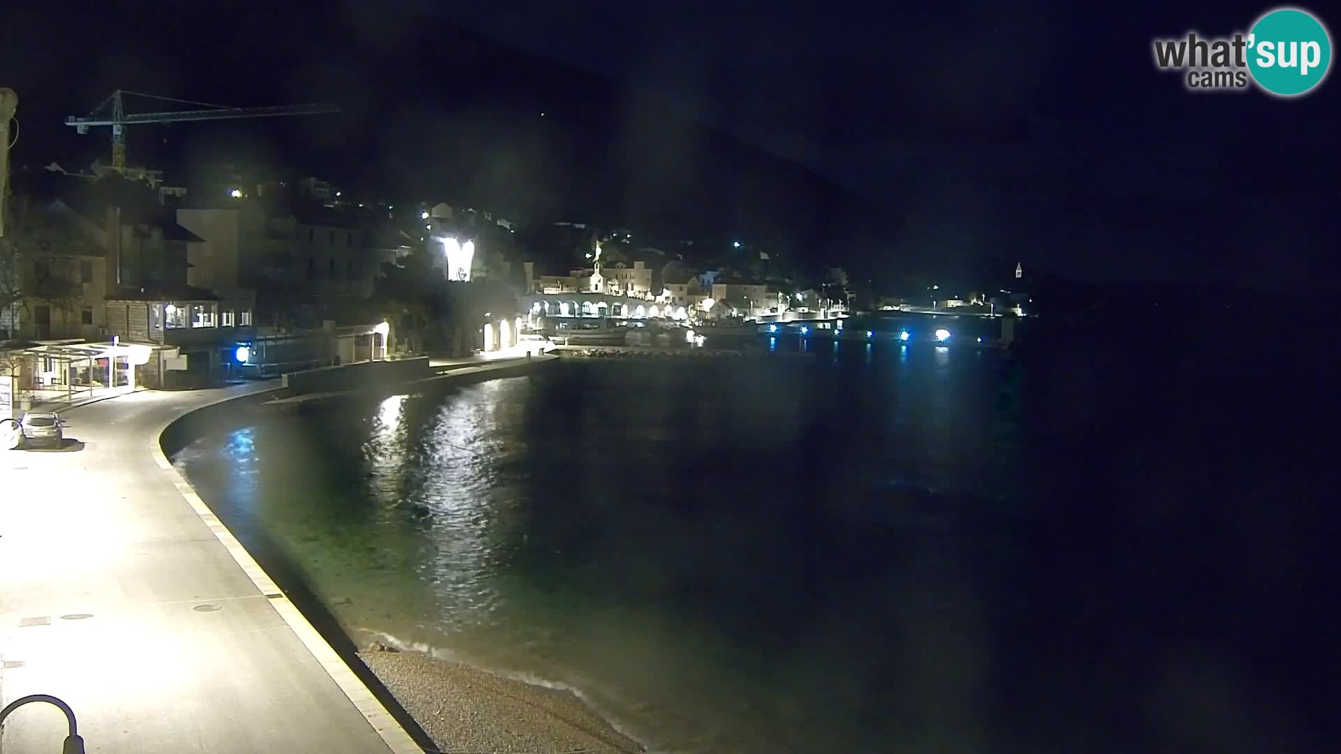 Webcam Bol Centre-Ville & Marina – Vue en direct depuis Bol, île de Brač