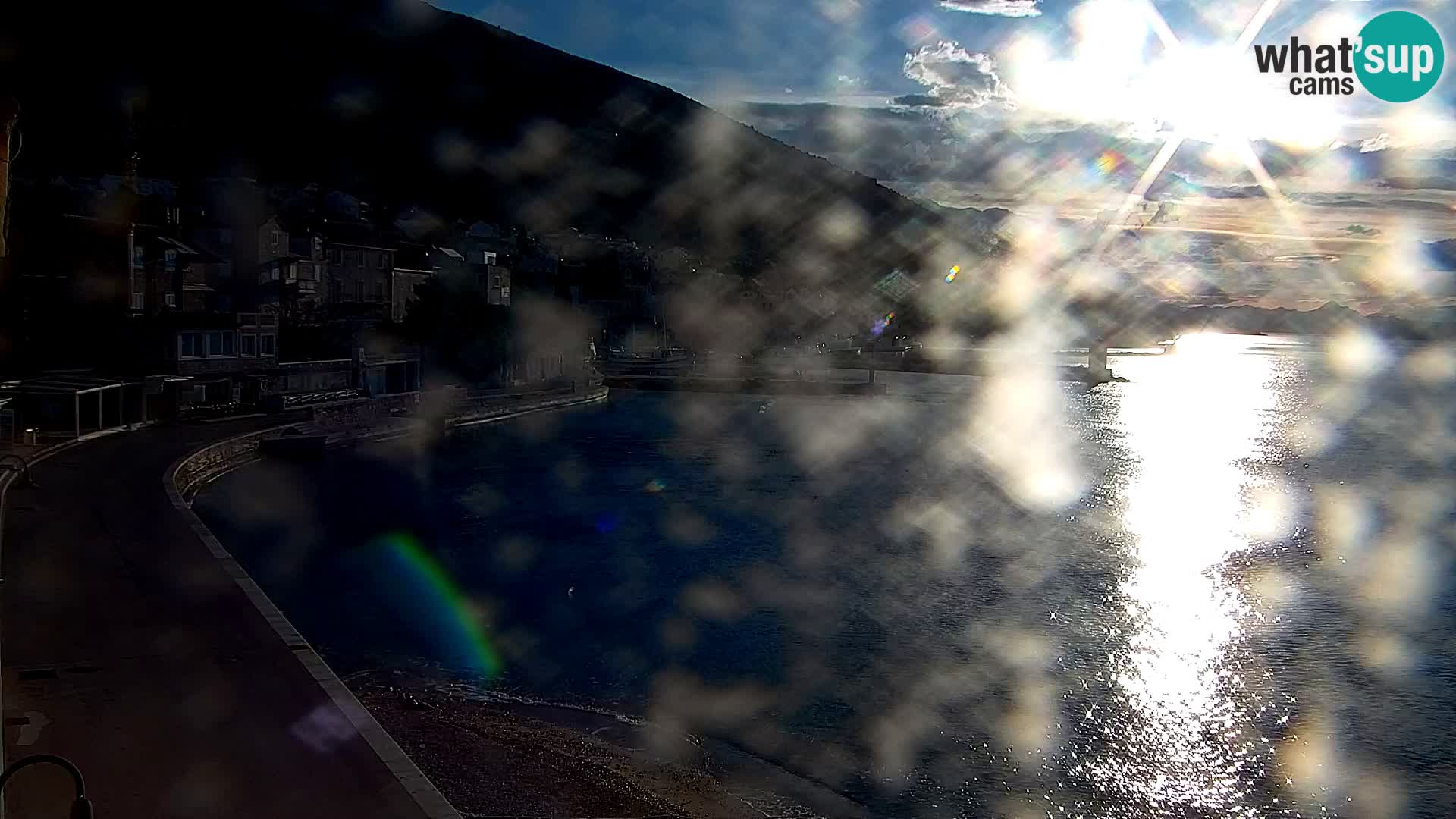 Webcam Bol Centre-Ville & Marina – Vue en direct depuis Bol, île de Brač