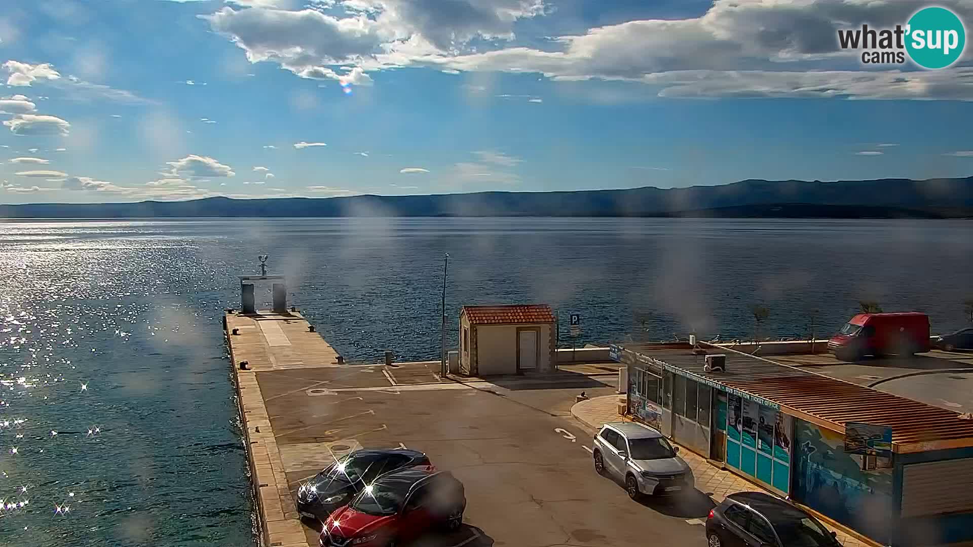 Webcam Bol centre-ville & marina – Vue en direct depuis Bol, île de Brač