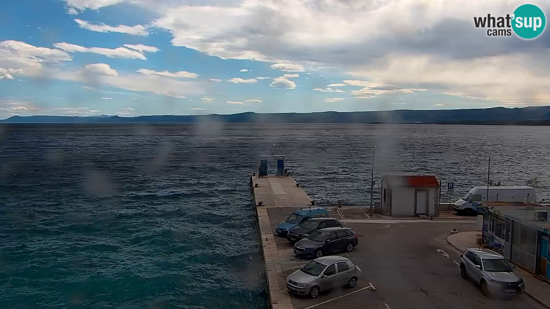 Webcam Bol centre-ville & marina – Vue en direct depuis Bol, île de Brač