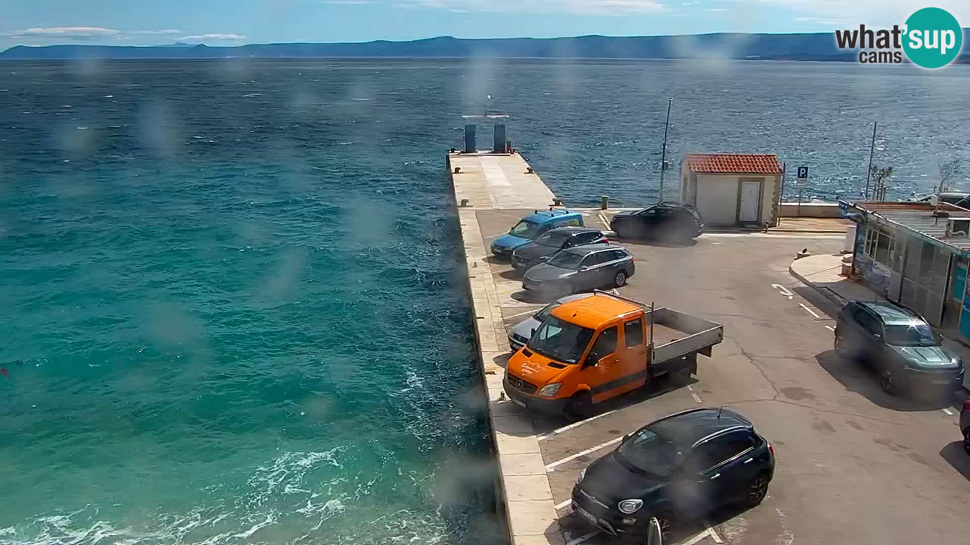 Webcam Bol Centre-Ville & Marina – Vue en direct depuis Bol, île de Brač