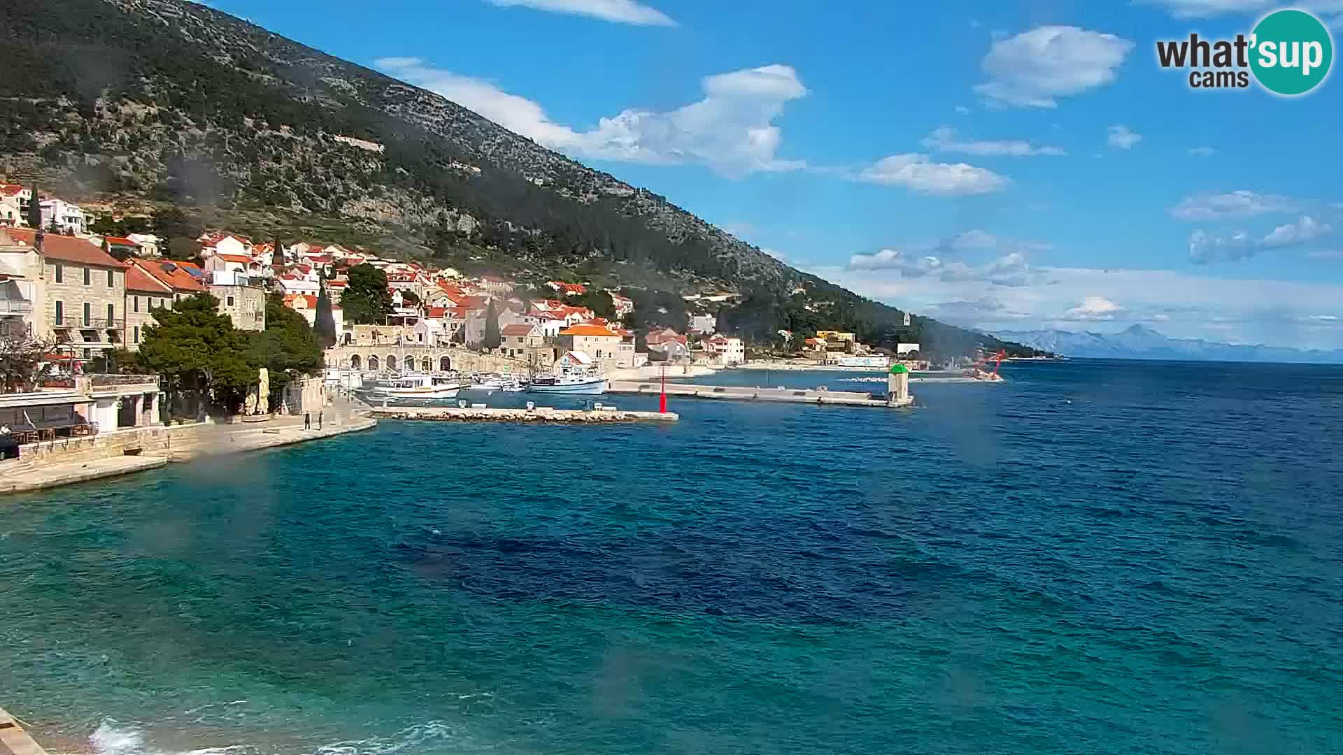 Webcam Bol Town Center & Marina – Live View from Bol, Brač