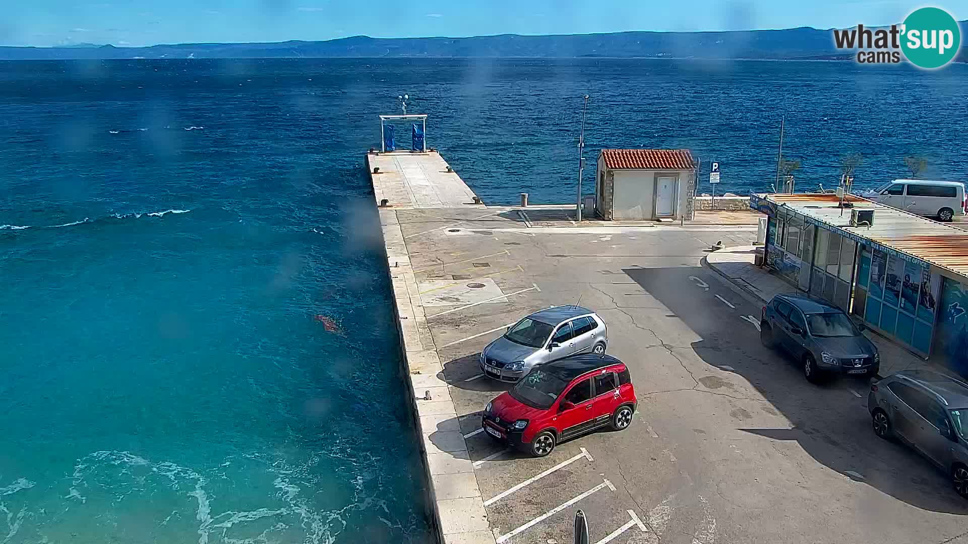 Webcam Bol Hafen & Ortszentrum – Liveblick aus Bol auf der Insel Brač