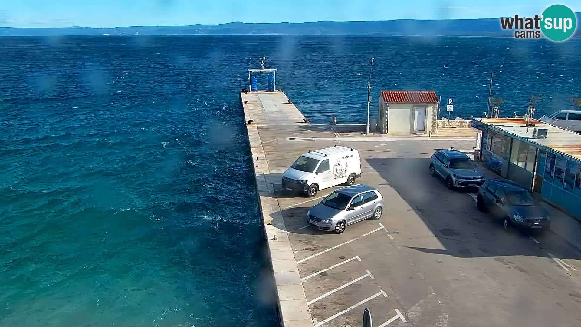 Webcam Bol Hafen & Ortszentrum – Liveblick aus Bol auf der Insel Brač