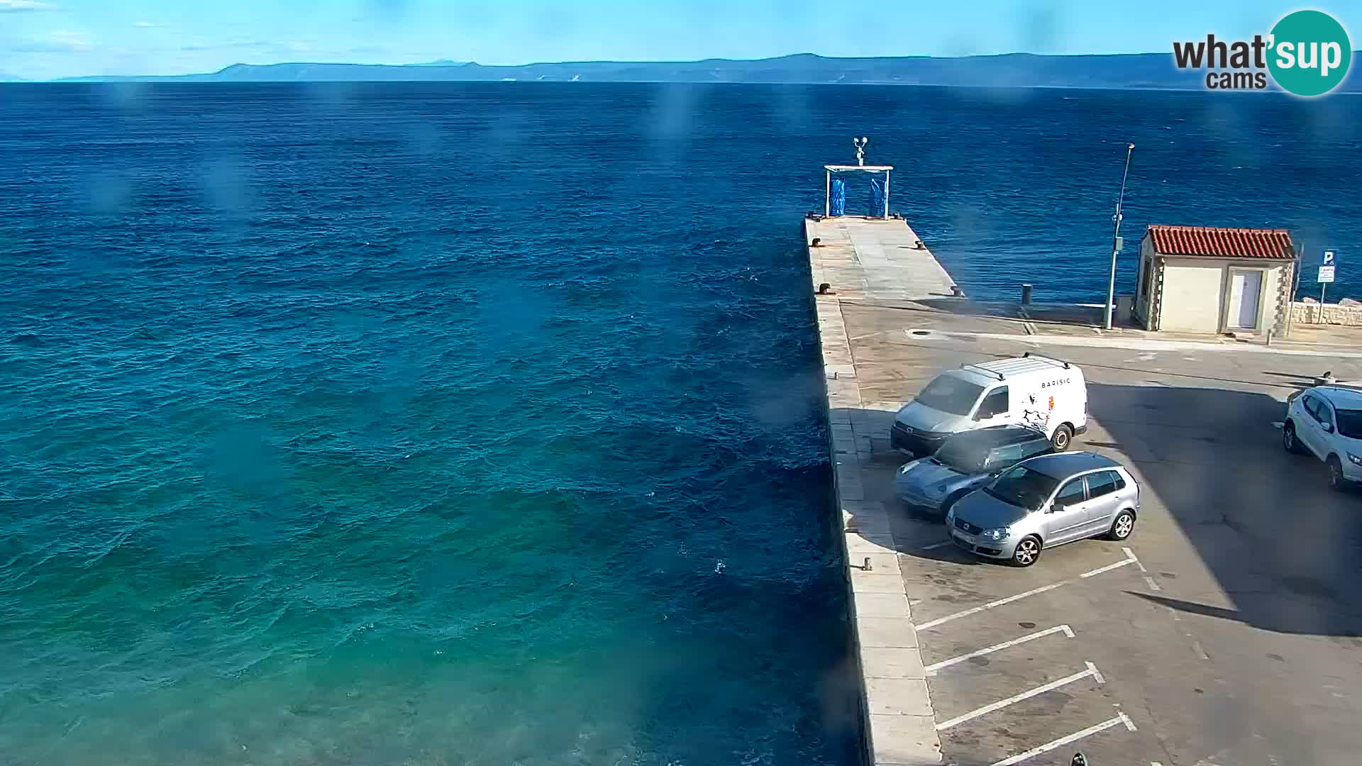 Webcam Bol Hafen & Ortszentrum – Liveblick aus Bol auf der Insel Brač