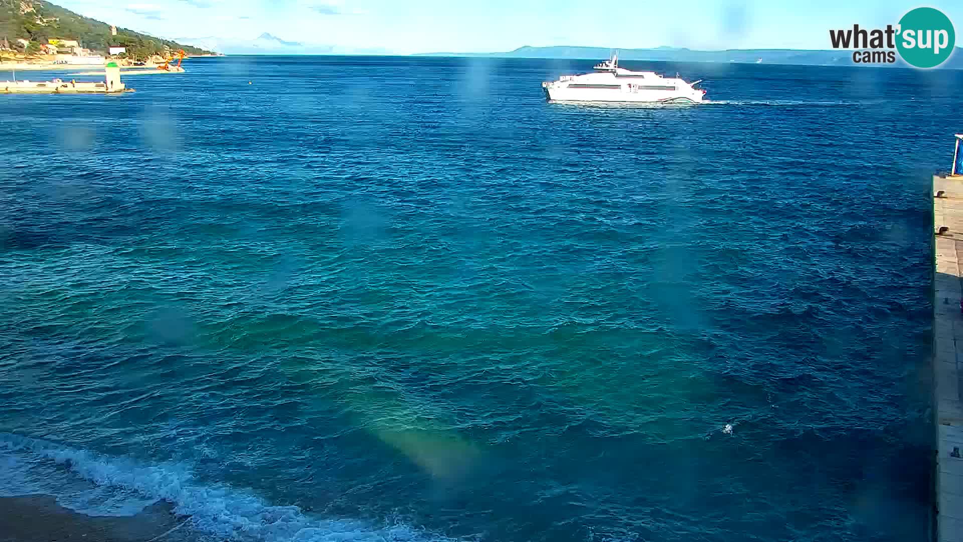 Webcam Bol Centre-Ville & Marina – Vue en direct depuis Bol, île de Brač