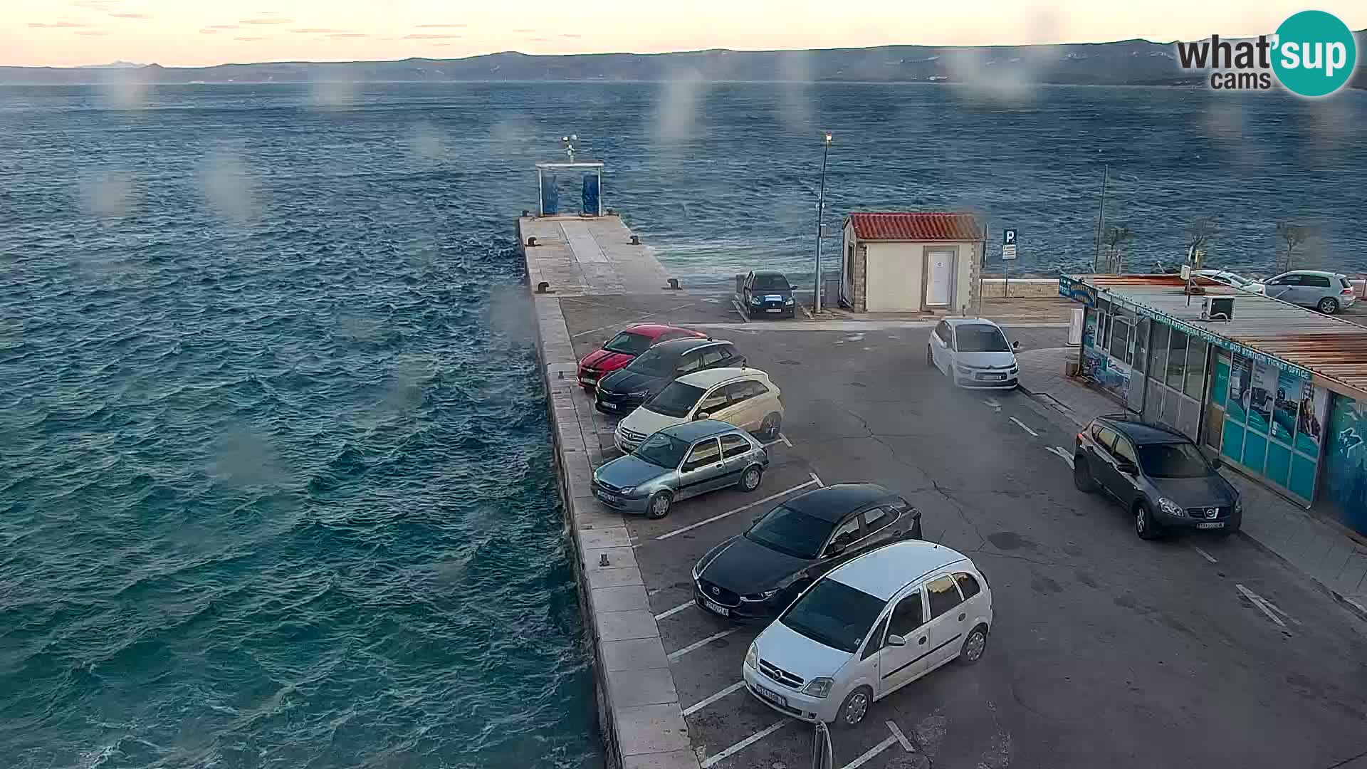 Webcam Bol Centre-Ville & Marina – Vue en direct depuis Bol, île de Brač