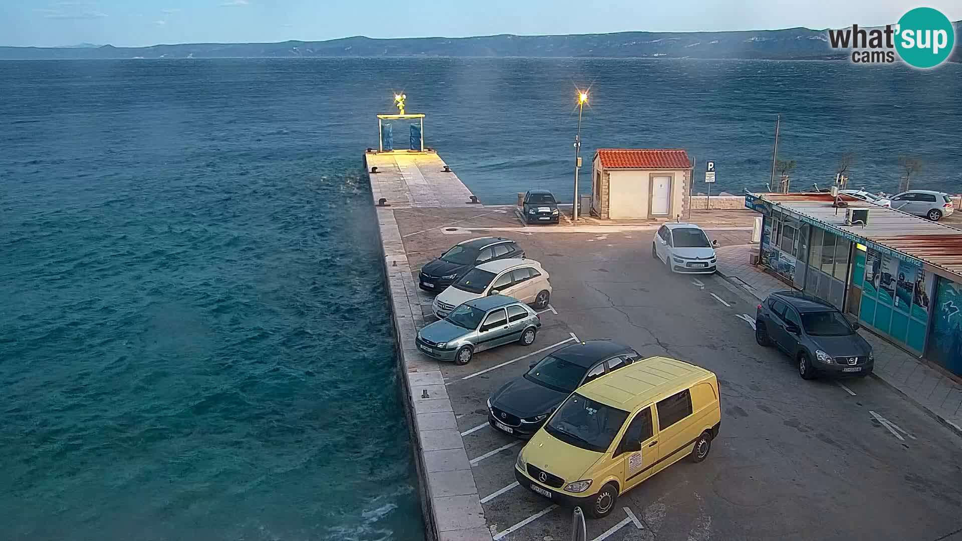 Webcam Bol Centre-Ville & Marina – Vue en direct depuis Bol, île de Brač