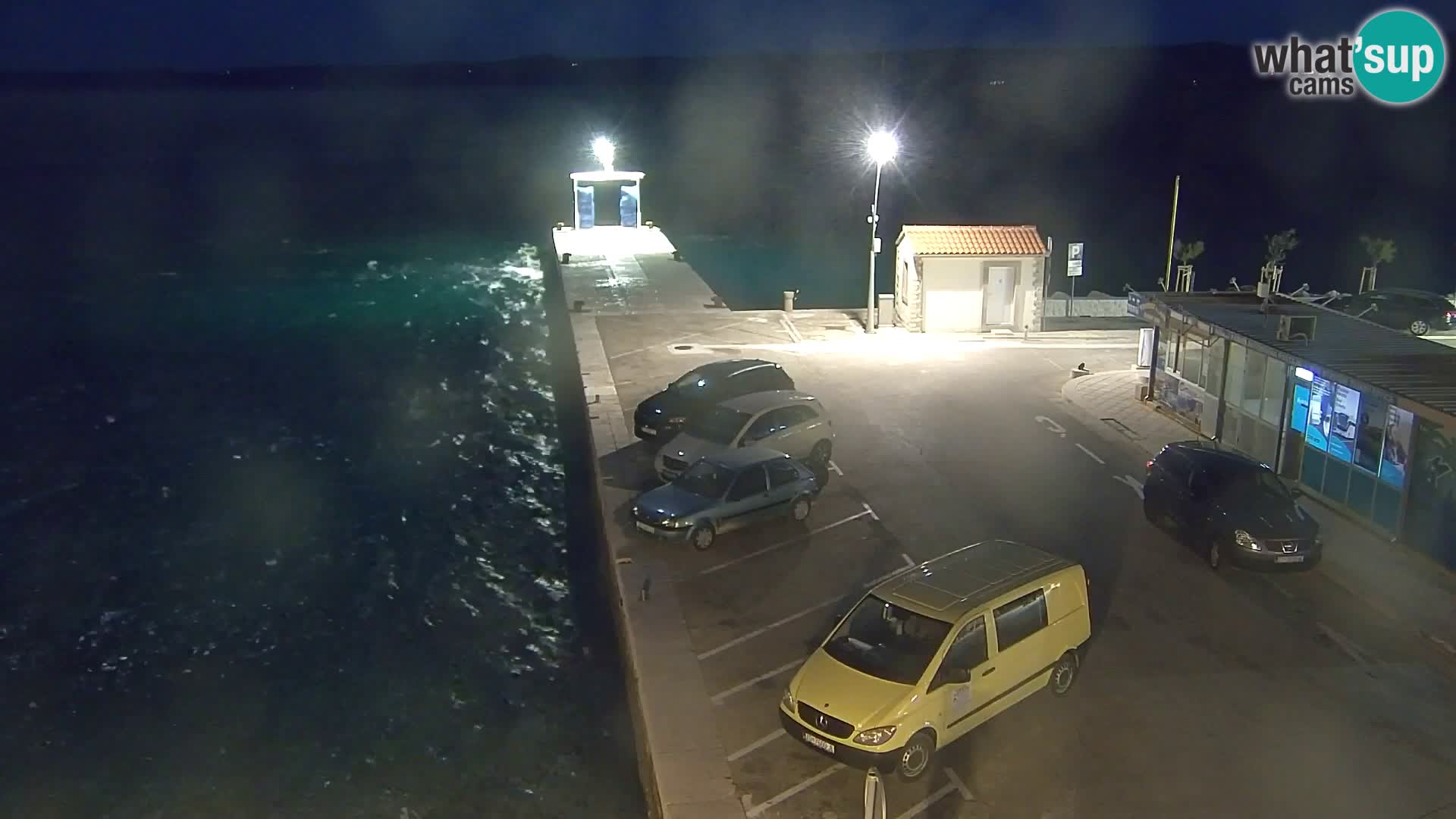 Webcam Bol Centre-Ville & Marina – Vue en direct depuis Bol, île de Brač