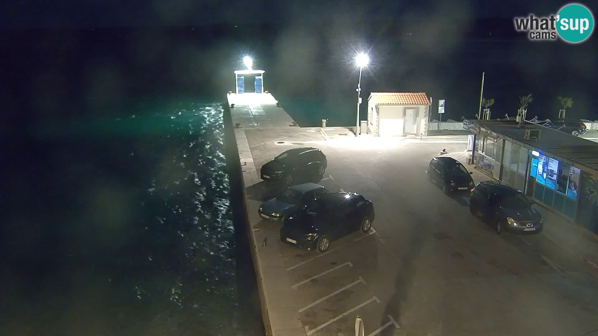 Webcam Bol Centre-Ville & Marina – Vue en direct depuis Bol, île de Brač