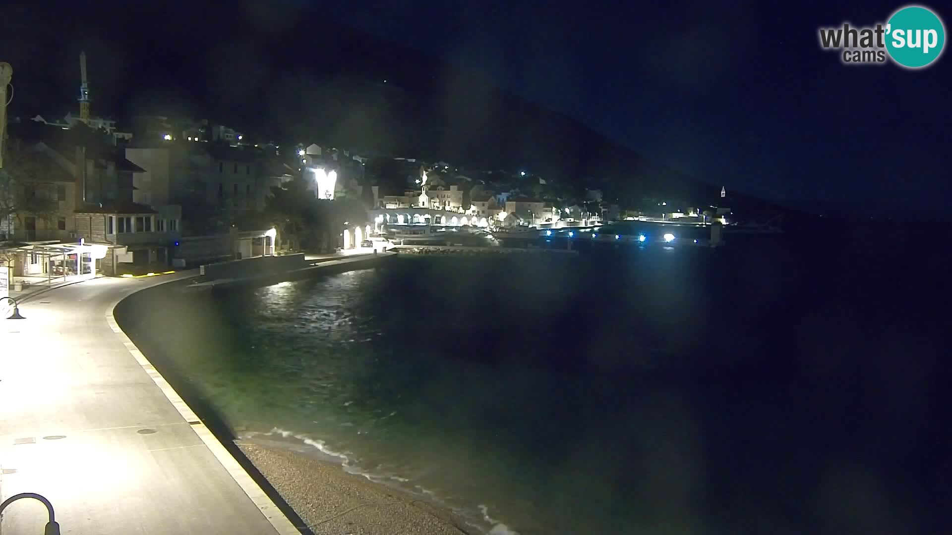 Webcam Bol centre-ville & marina – Vue en direct depuis Bol, île de Brač