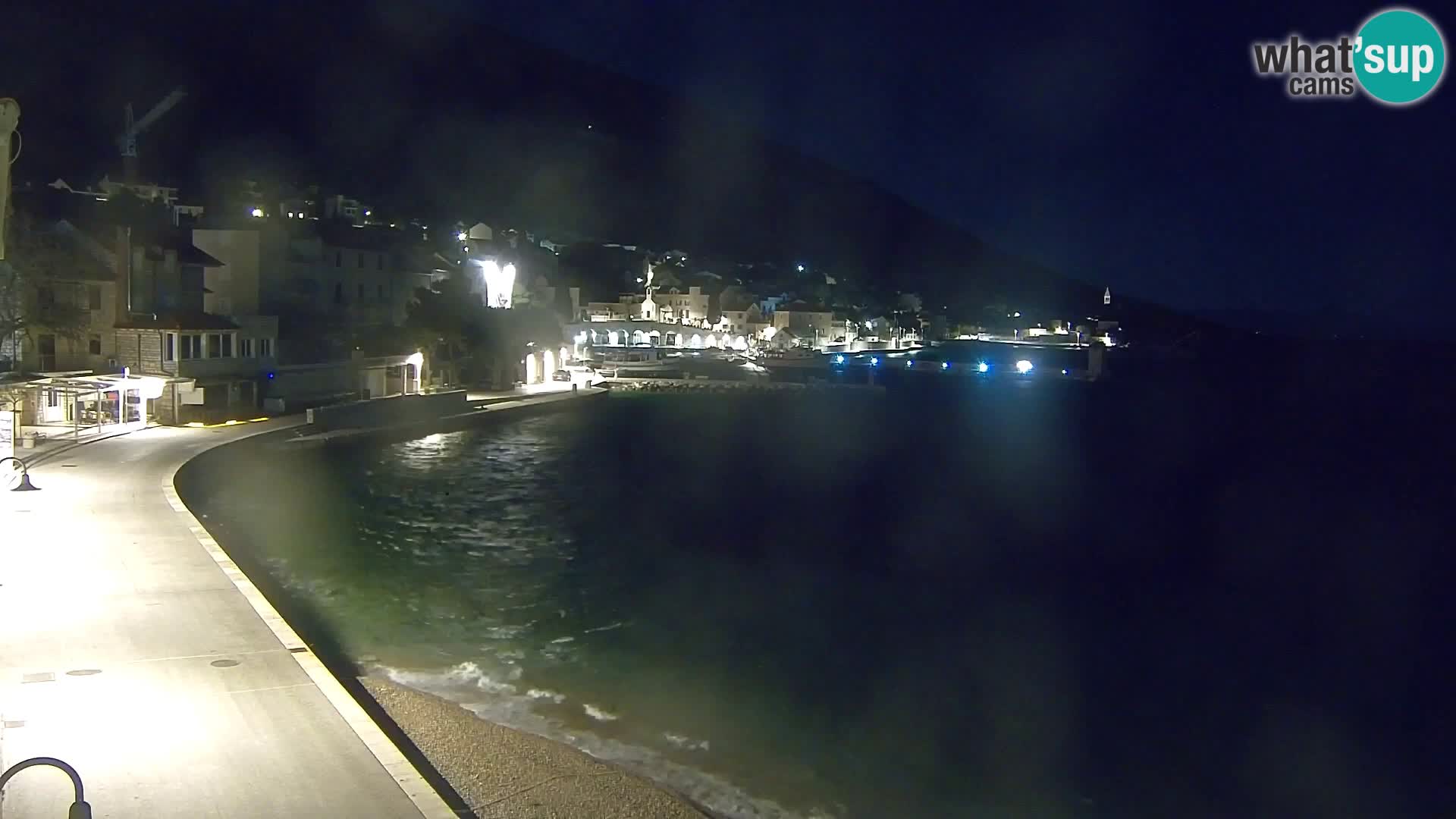 Webcam Bol Hafen & Ortszentrum – Liveblick aus Bol auf der Insel Brač