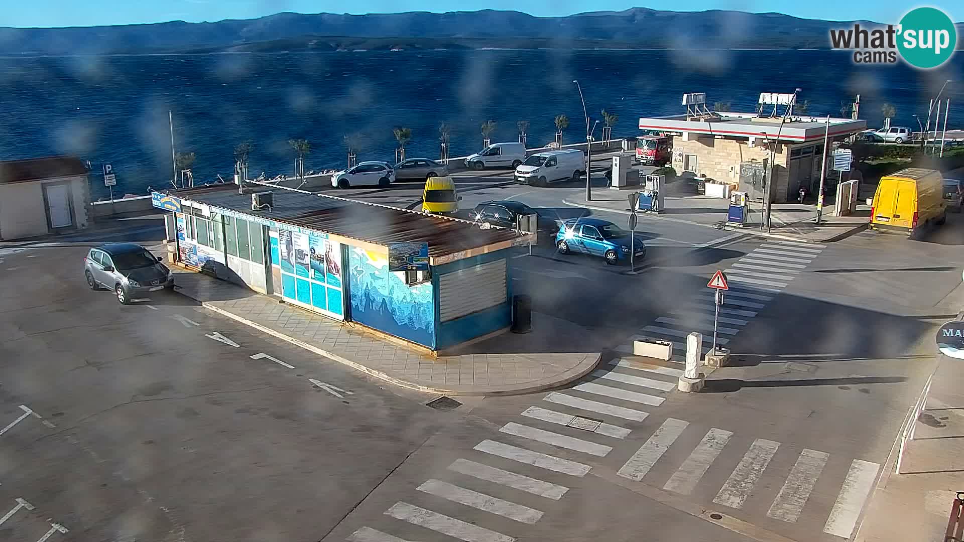 Webcam Bol Centre-Ville & Marina – Vue en direct depuis Bol, île de Brač