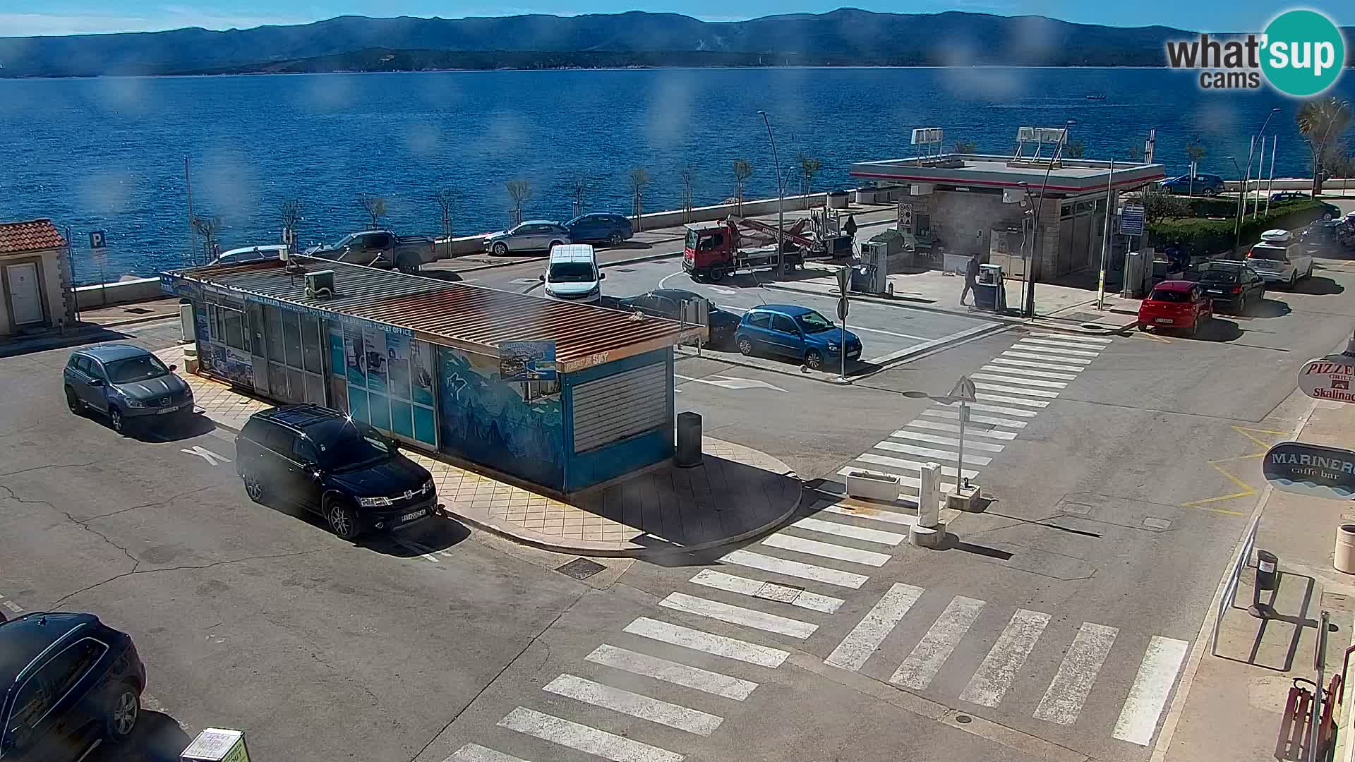 Webcam Bol Centre-Ville & Marina – Vue en direct depuis Bol, île de Brač