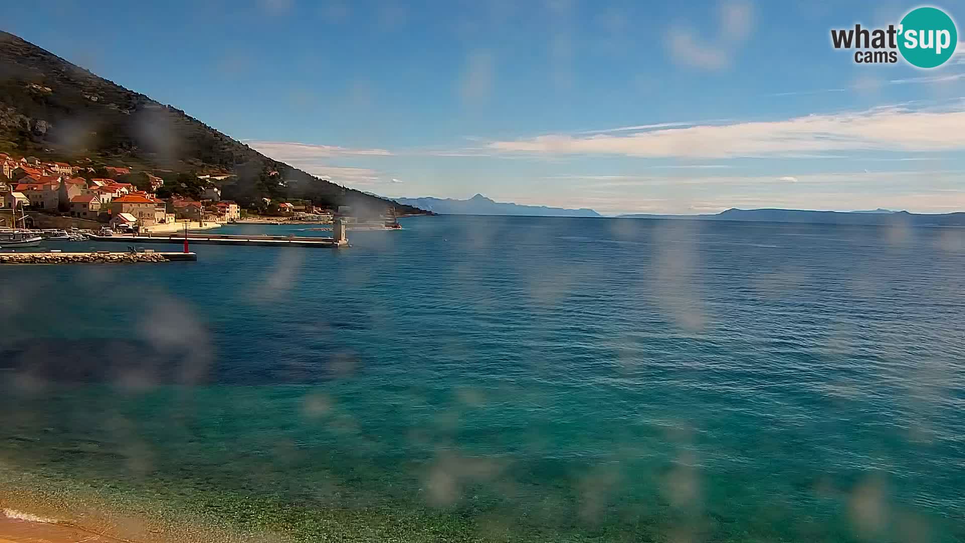 Webcam Bol Hafen & Ortszentrum – Liveblick aus Bol auf der Insel Brač
