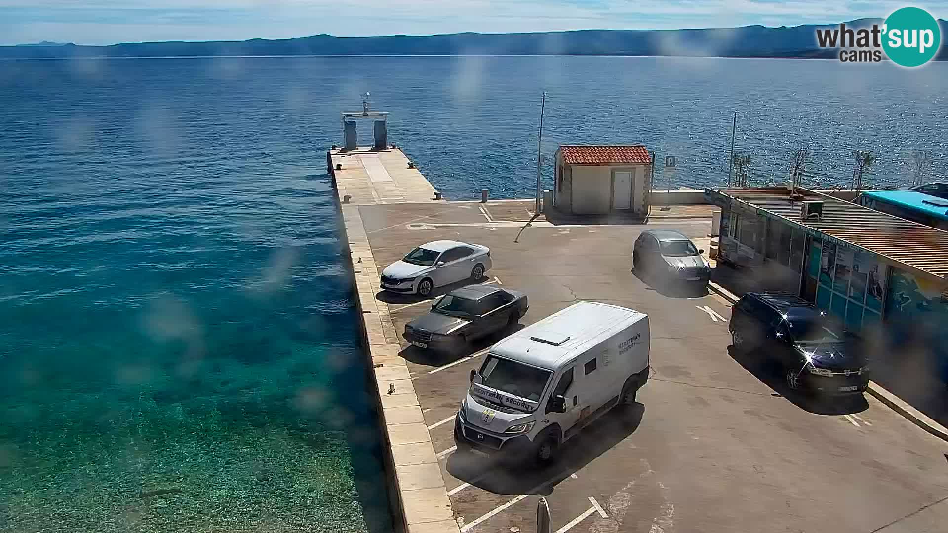 Webcam Bol Hafen & Ortszentrum – Liveblick aus Bol auf der Insel Brač