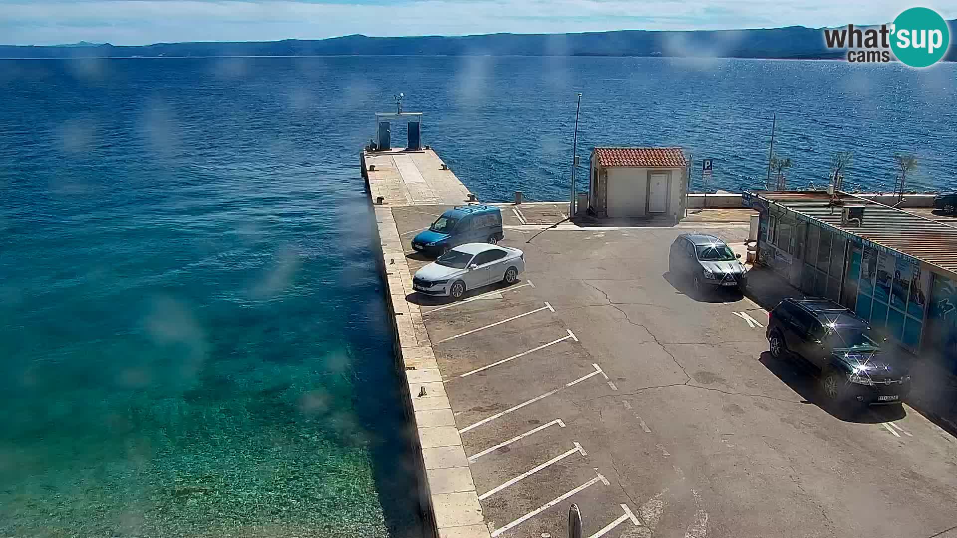 Webcam Bol Hafen & Ortszentrum – Liveblick aus Bol auf der Insel Brač