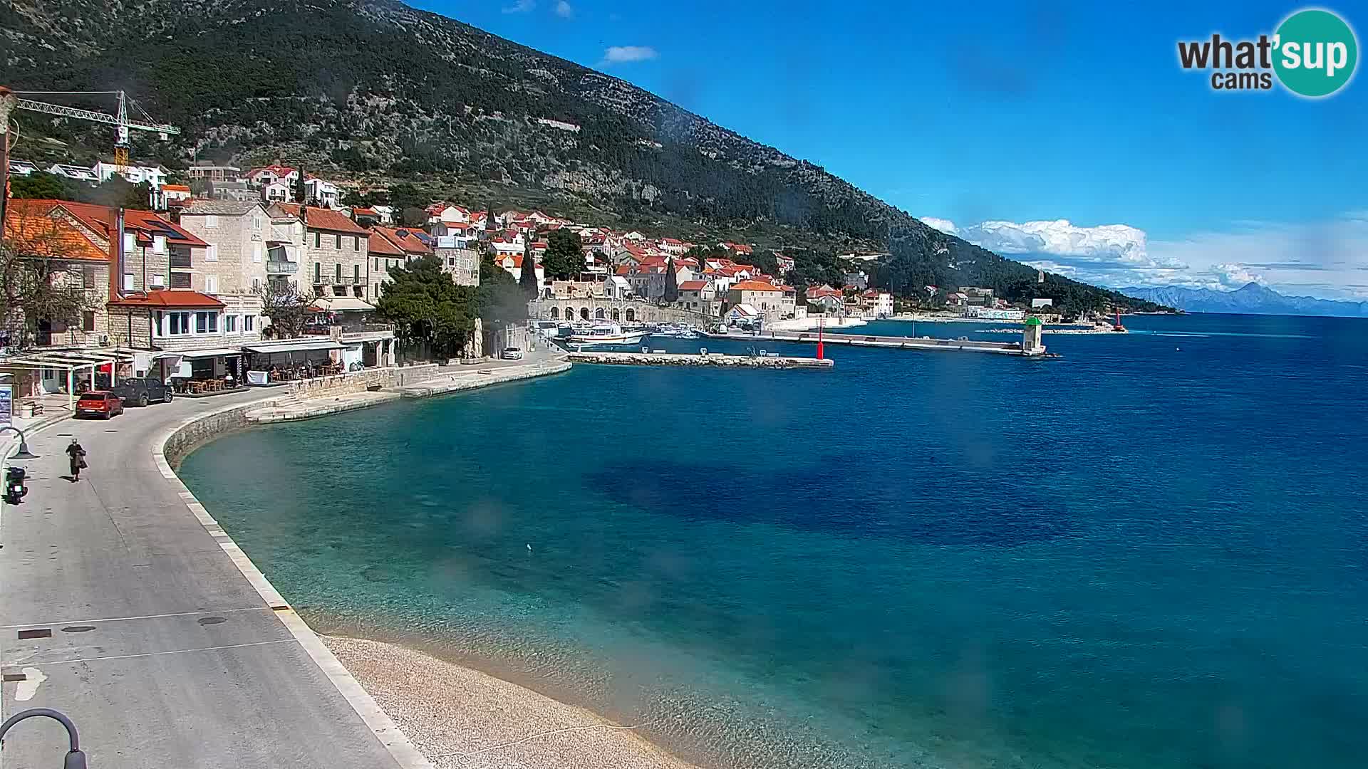 Webcam Bol Town Center & Marina – Live View from Bol, Brač